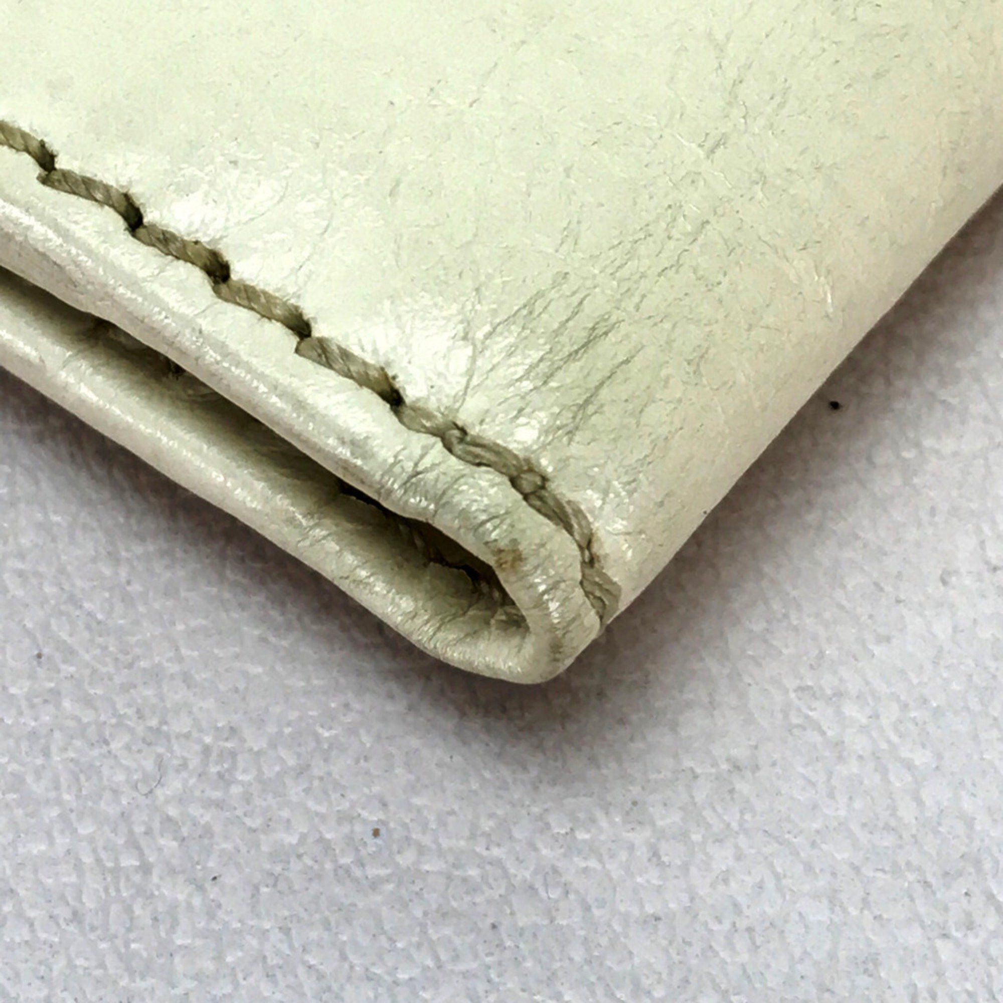 Chloe Chloe Double SnapWallet snap type Folded wallet Ivory Size ONE SIZE - 3 Thumbnail