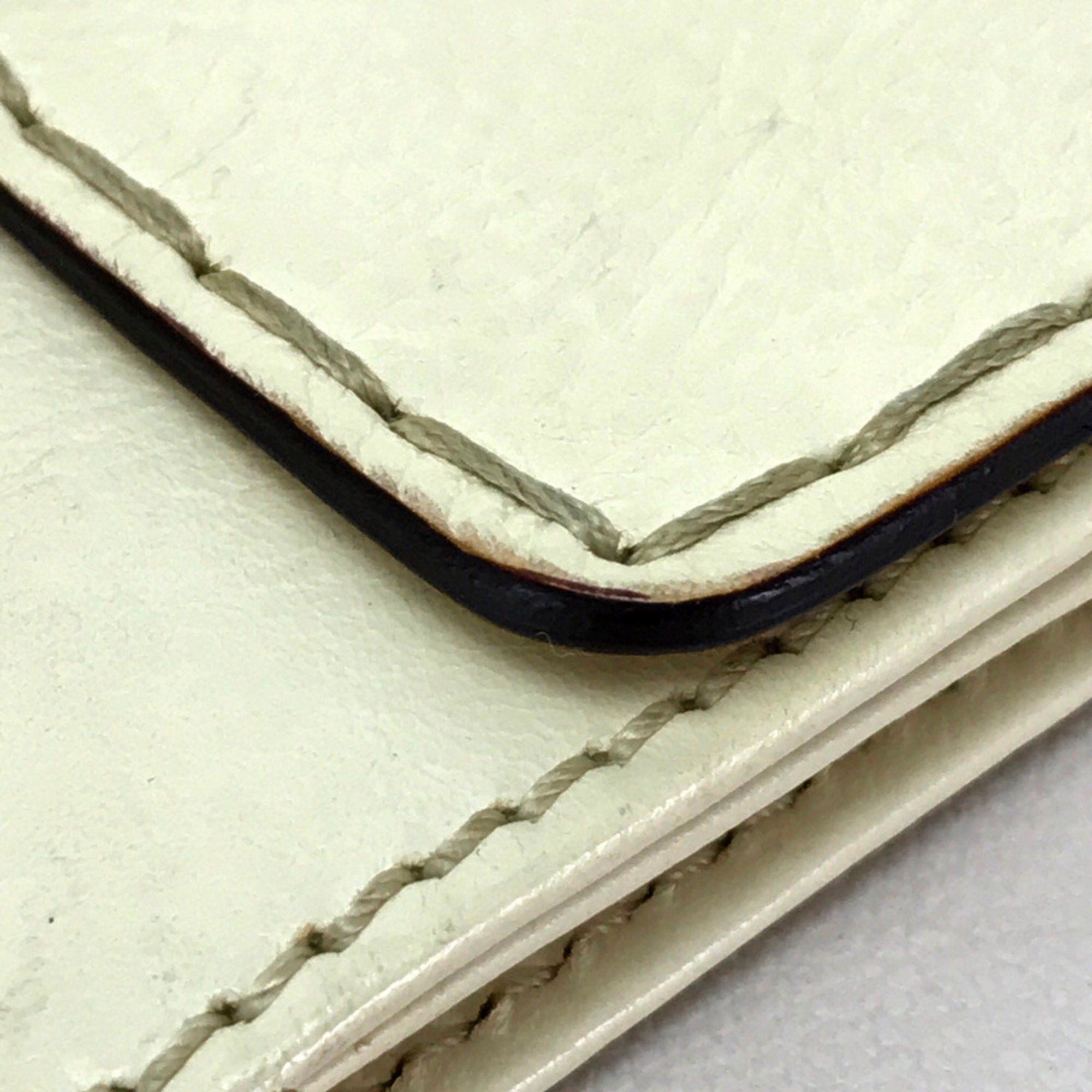 Chloe Chloe Double SnapWallet snap type Folded wallet Ivory Size ONE SIZE - 5 Thumbnail