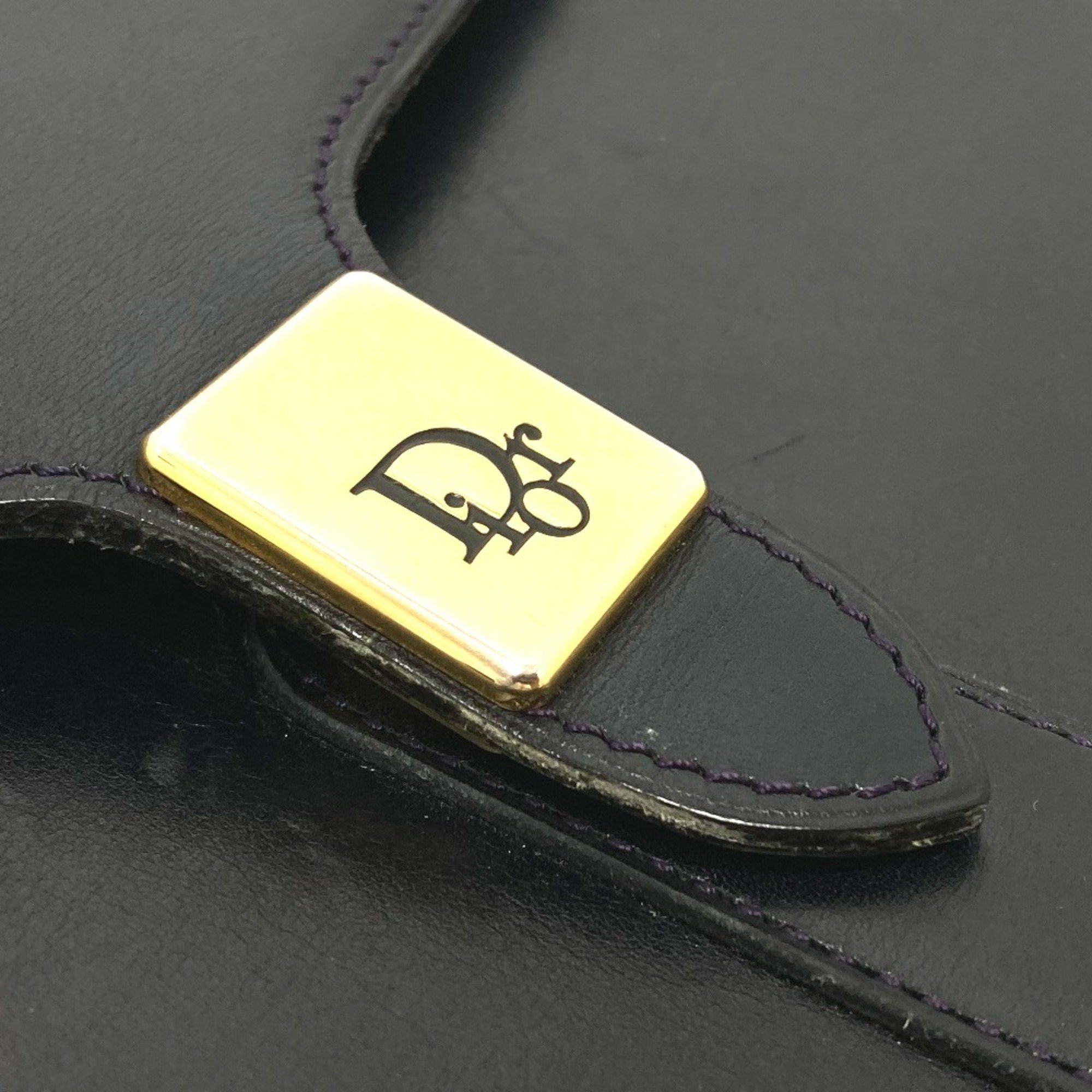 Dior Christian CHRISTIAN DIOR Trotter Bag Hand Bag Shoulder Bag Navy Size ONE SIZE - 5 Thumbnail