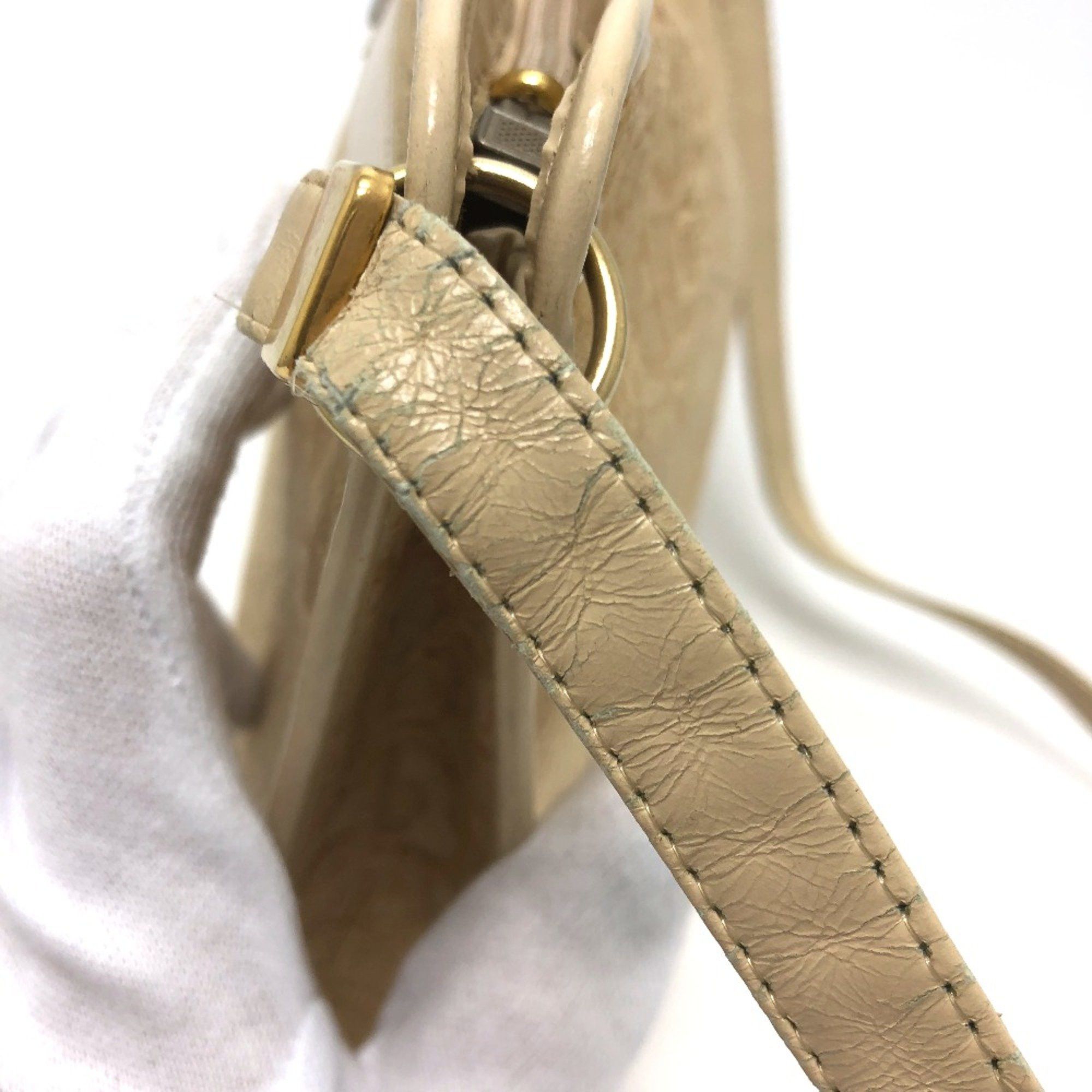 Dior CHRISTIAN DIOR Trotter bag/shoulder Shoulder Bag Beige Size ONE SIZE - 5 Thumbnail