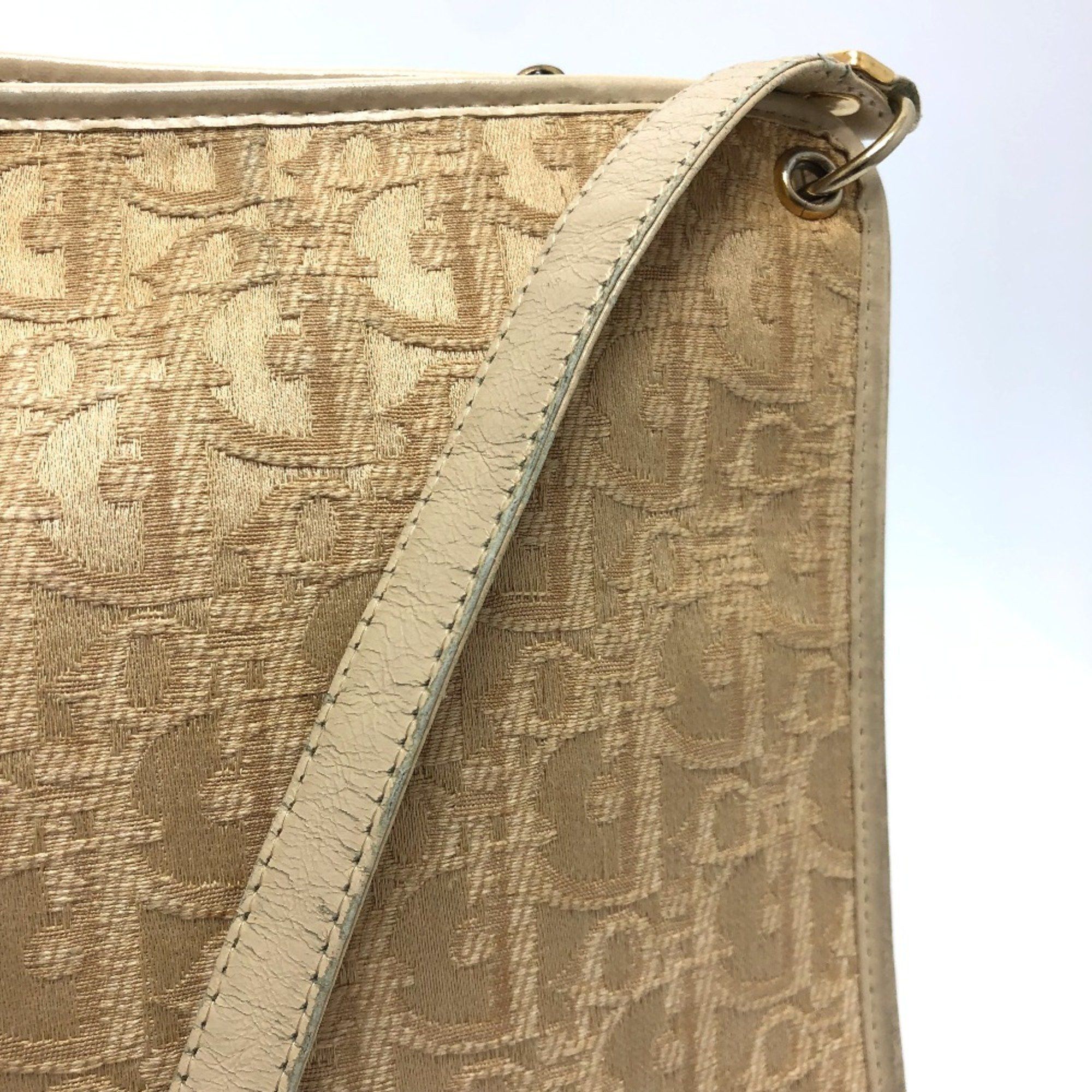 Dior CHRISTIAN DIOR Trotter bag/shoulder Shoulder Bag Beige Size ONE SIZE - 3 Thumbnail