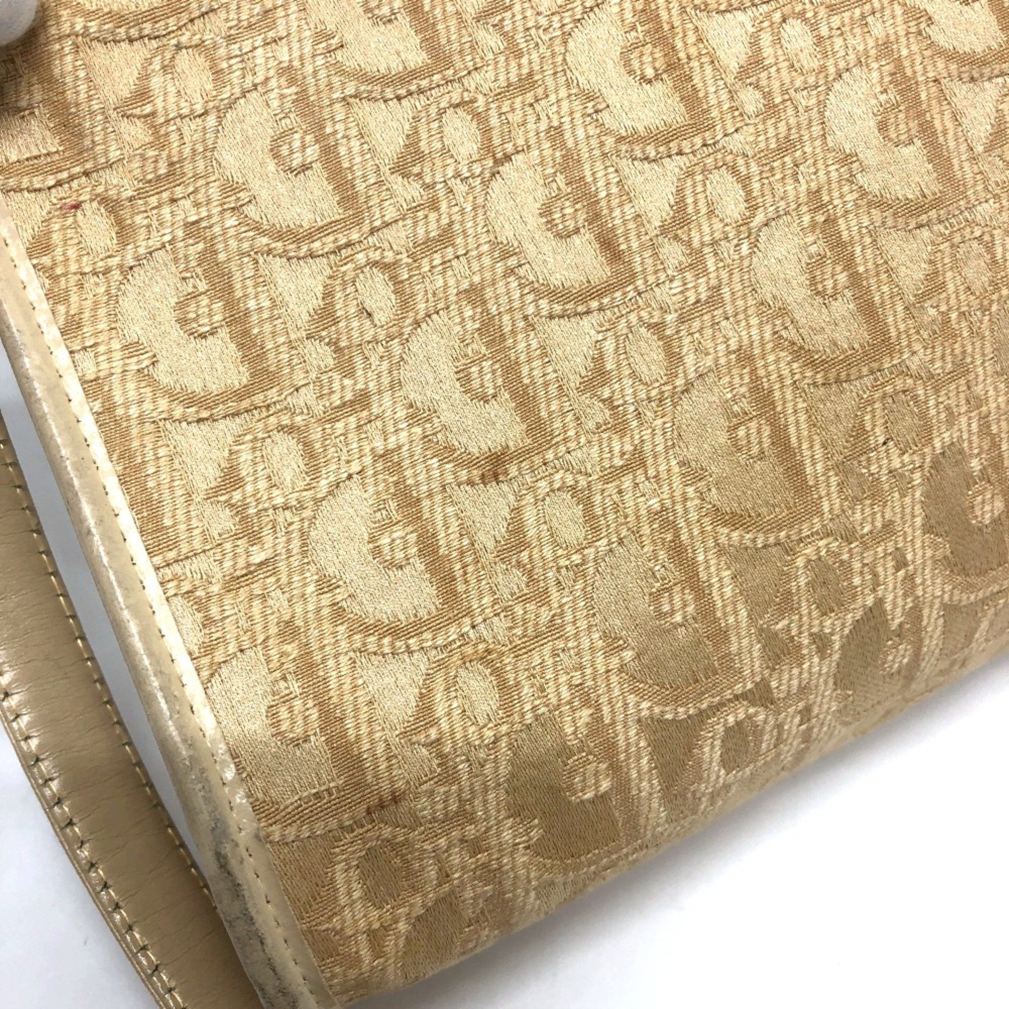 Dior CHRISTIAN DIOR Trotter bag/shoulder Shoulder Bag Beige Size ONE SIZE - 16 Thumbnail