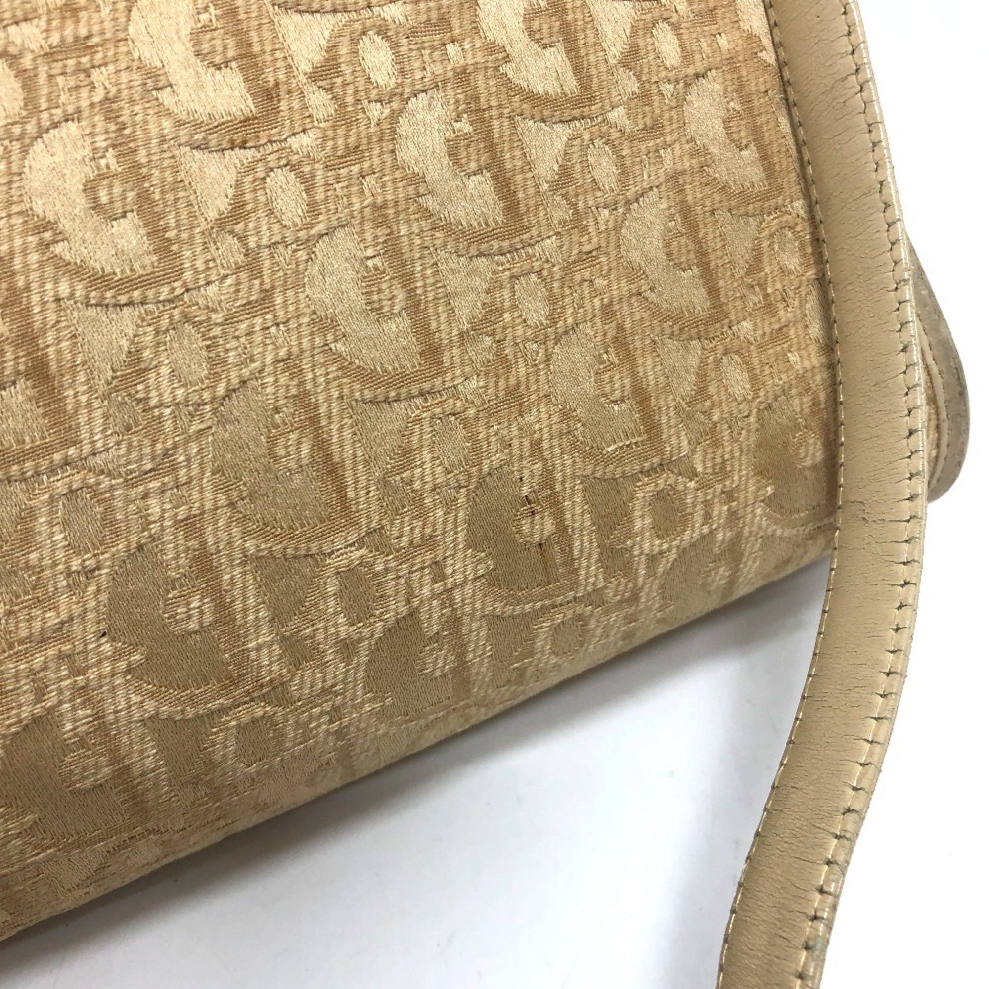 Dior CHRISTIAN DIOR Trotter bag/shoulder Shoulder Bag Beige Size ONE SIZE - 17 Thumbnail