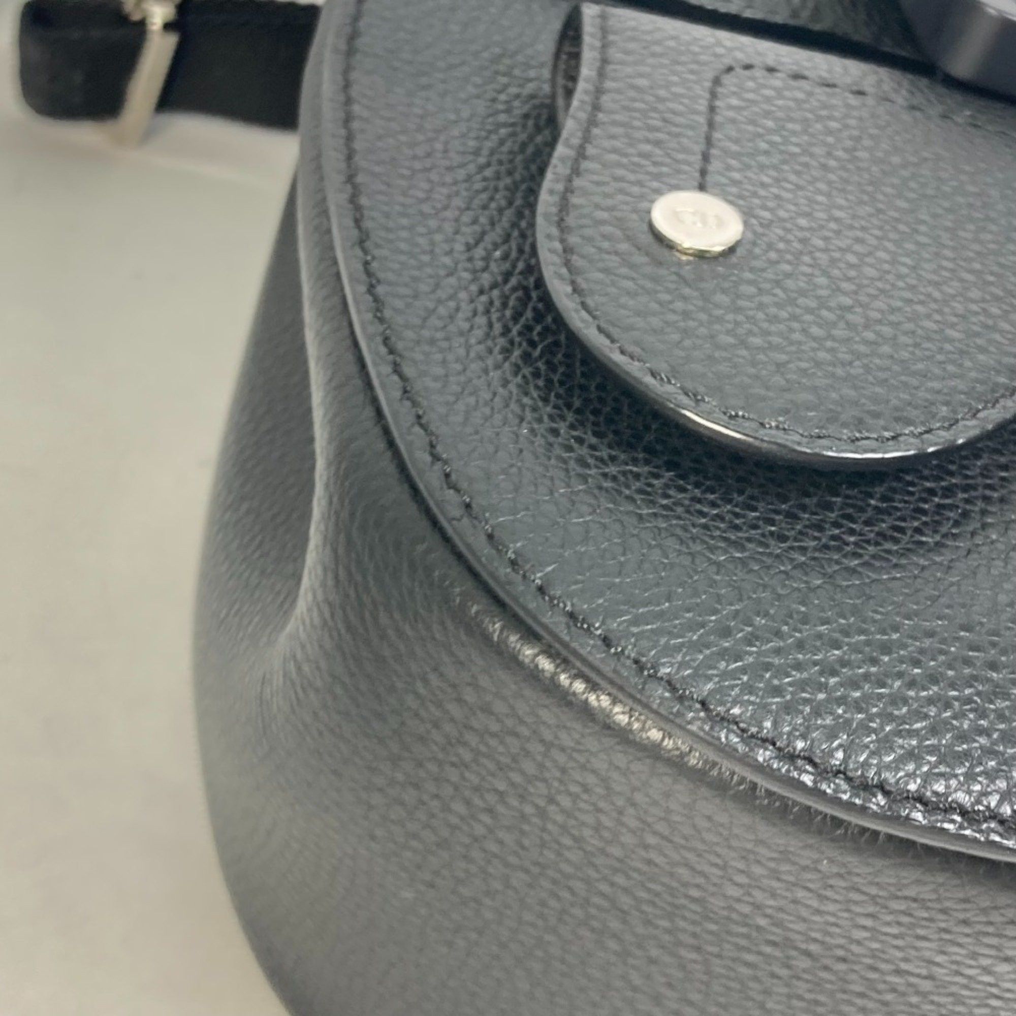 Dior CHRISTIAN DIOR Bag Saddle backpack Backpack Black Size ONE SIZE - 9 Thumbnail