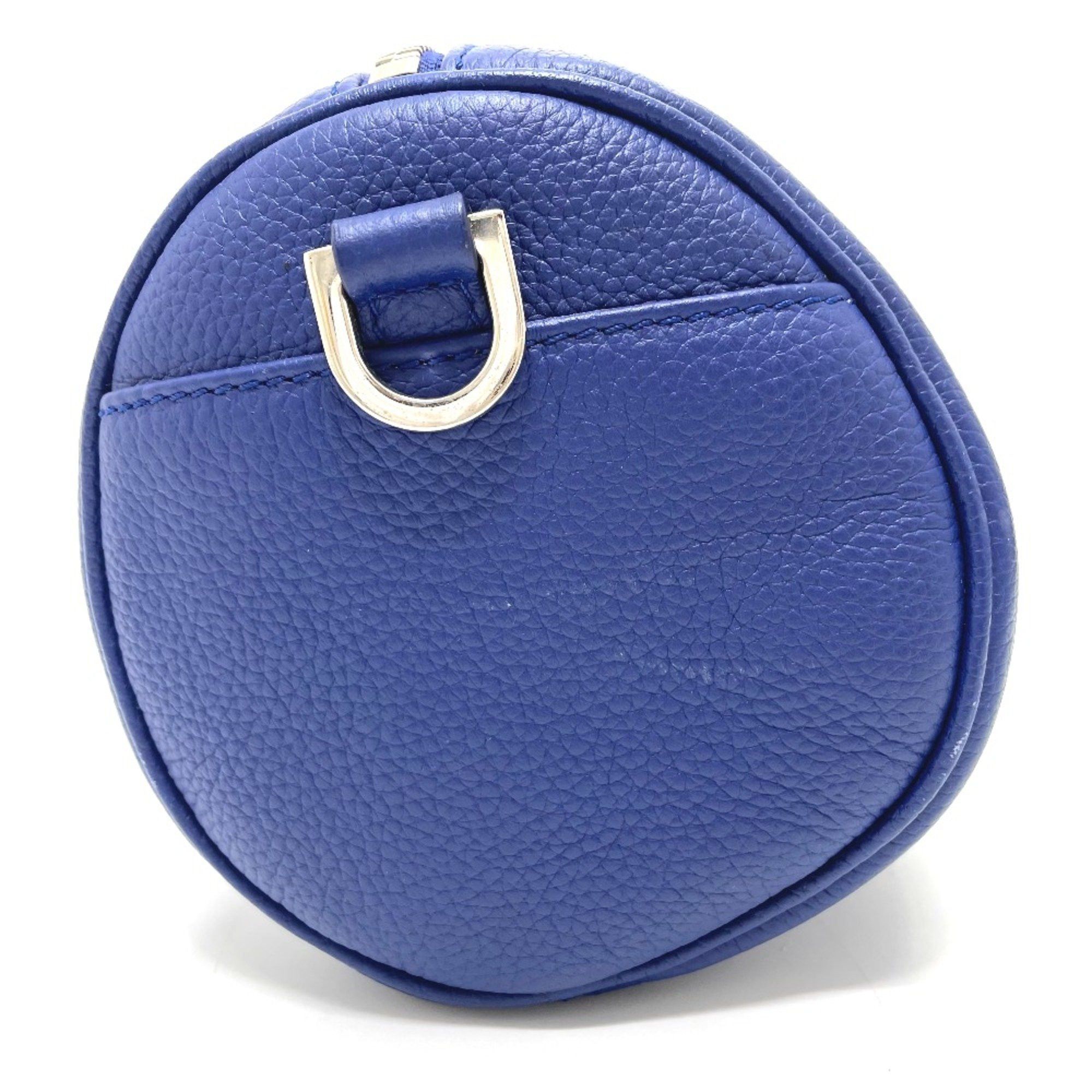Dior CHRISTIAN DIOR Atelier Bag Cylindrical Crossbody Shoulder Bag blue Size ONE SIZE - 3 Thumbnail