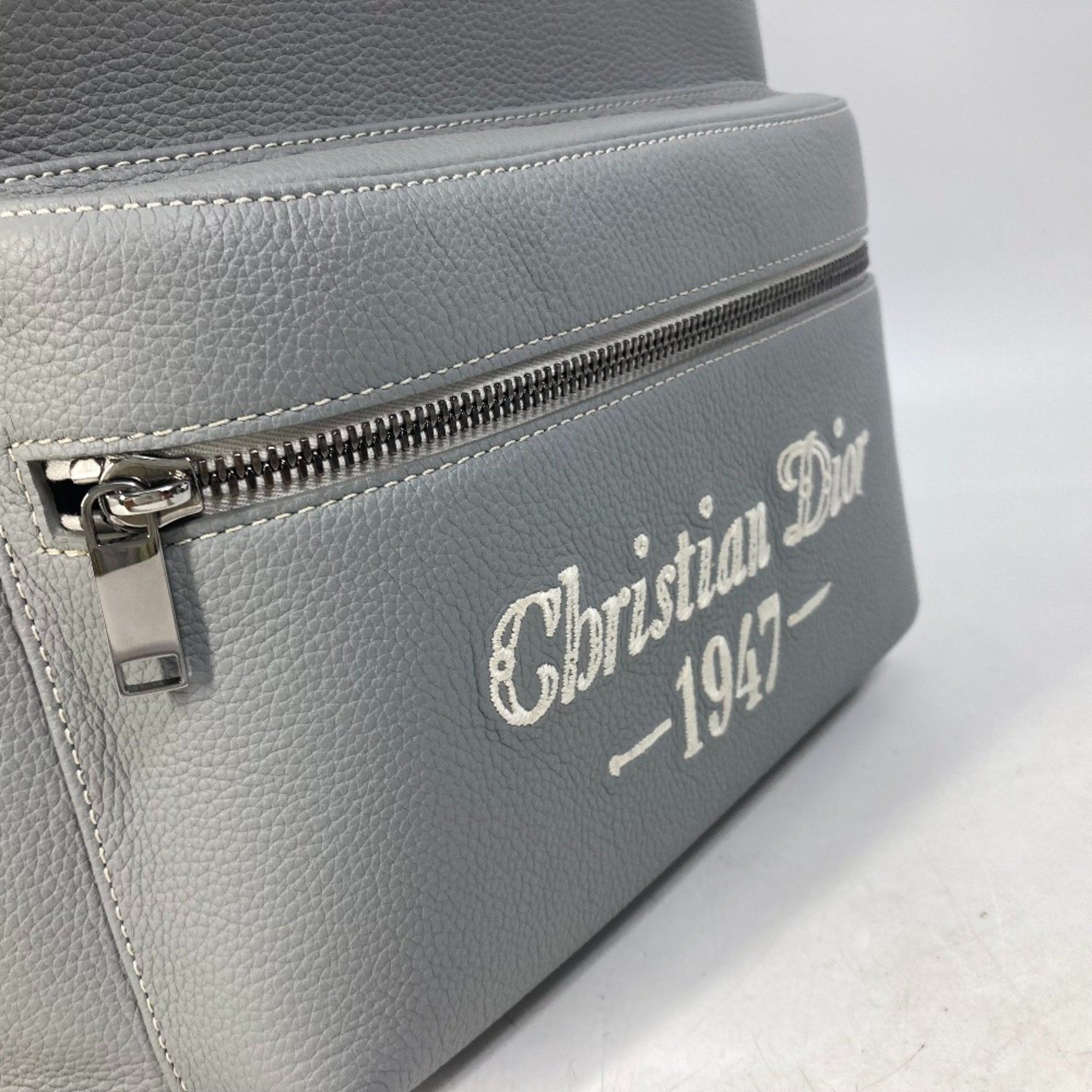 Dior CHRISTIAN DIOR 1ESBA088NFS rider Bag Backpack gray Size ONE SIZE - 5 Thumbnail