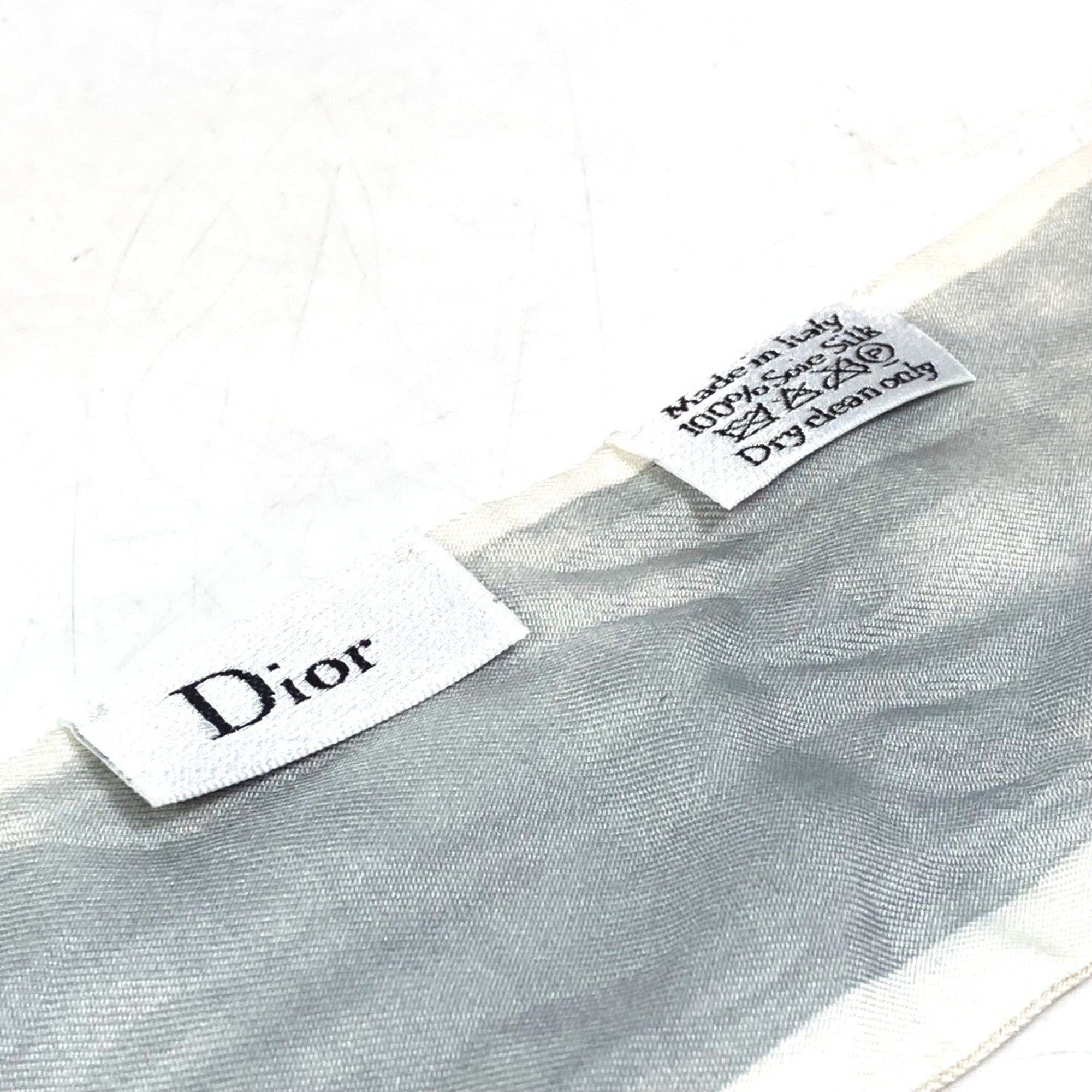 Dior CHRISTIAN DIOR initial logo Q BandeauScarf Scarf White Size ONE SIZE - 4 Thumbnail
