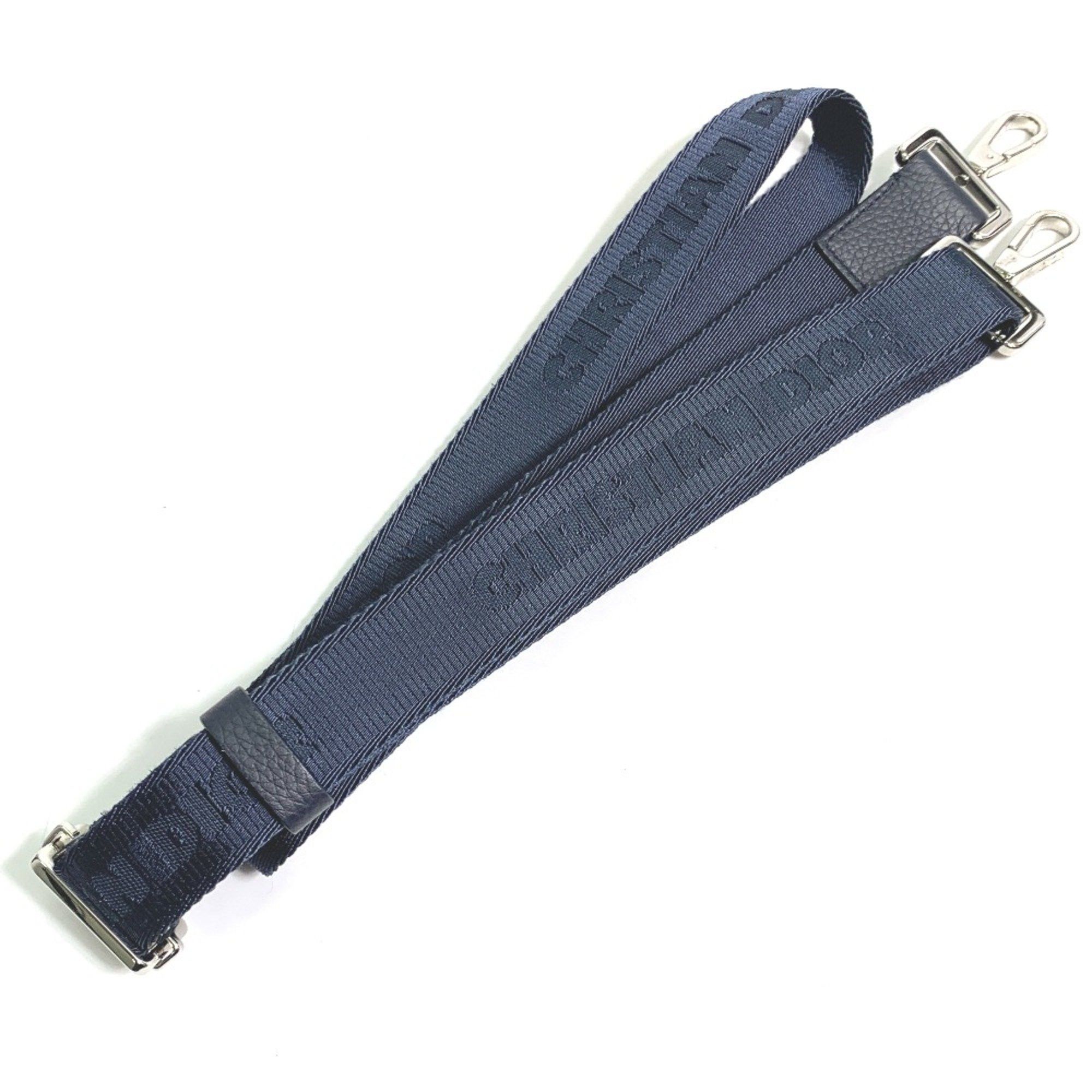Dior CHRISTIAN DIOR logo bag double zip pocket Shoulder Bag gray Size ONE SIZE - 13 Thumbnail