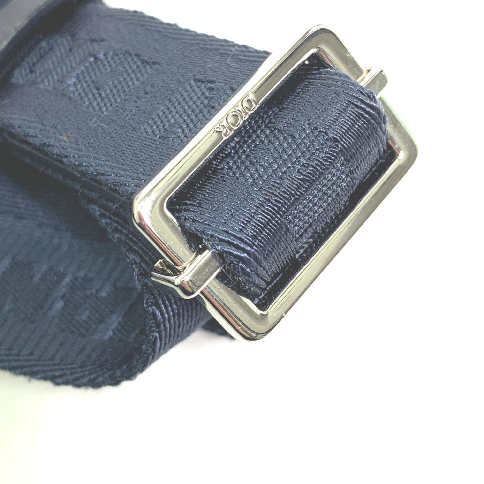 Dior CHRISTIAN DIOR logo bag double zip pocket Shoulder Bag gray Size ONE SIZE - 15 Thumbnail