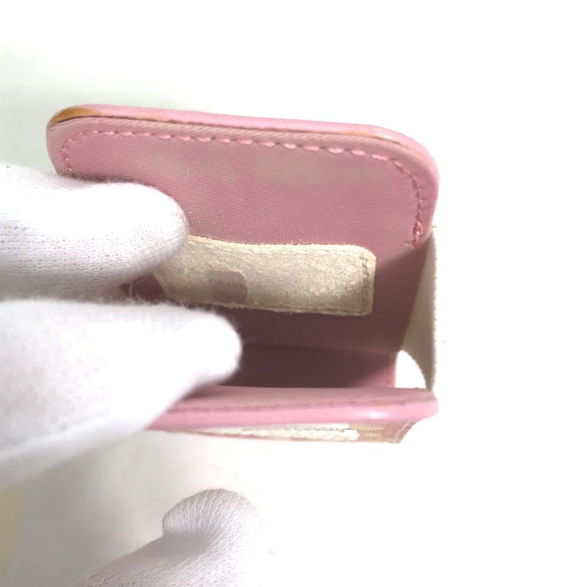 Dior Christian CHRISTIAN DIOR Trotter Mobile case pink Size ONE SIZE - 8 Thumbnail
