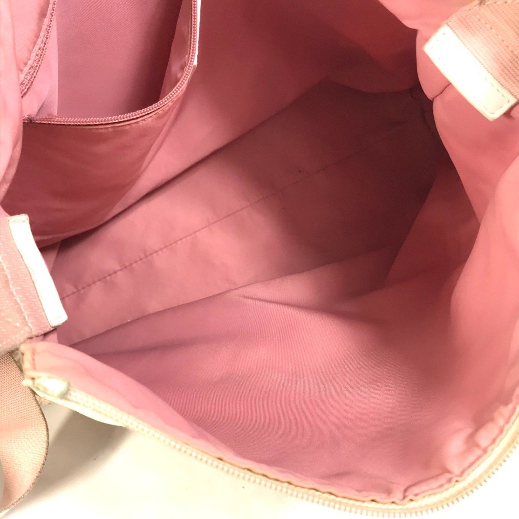 Dior CHRISTIAN DIOR Trotter Bag Crossbody Shoulder Bag Pink x White Size ONE SIZE - 12 Thumbnail