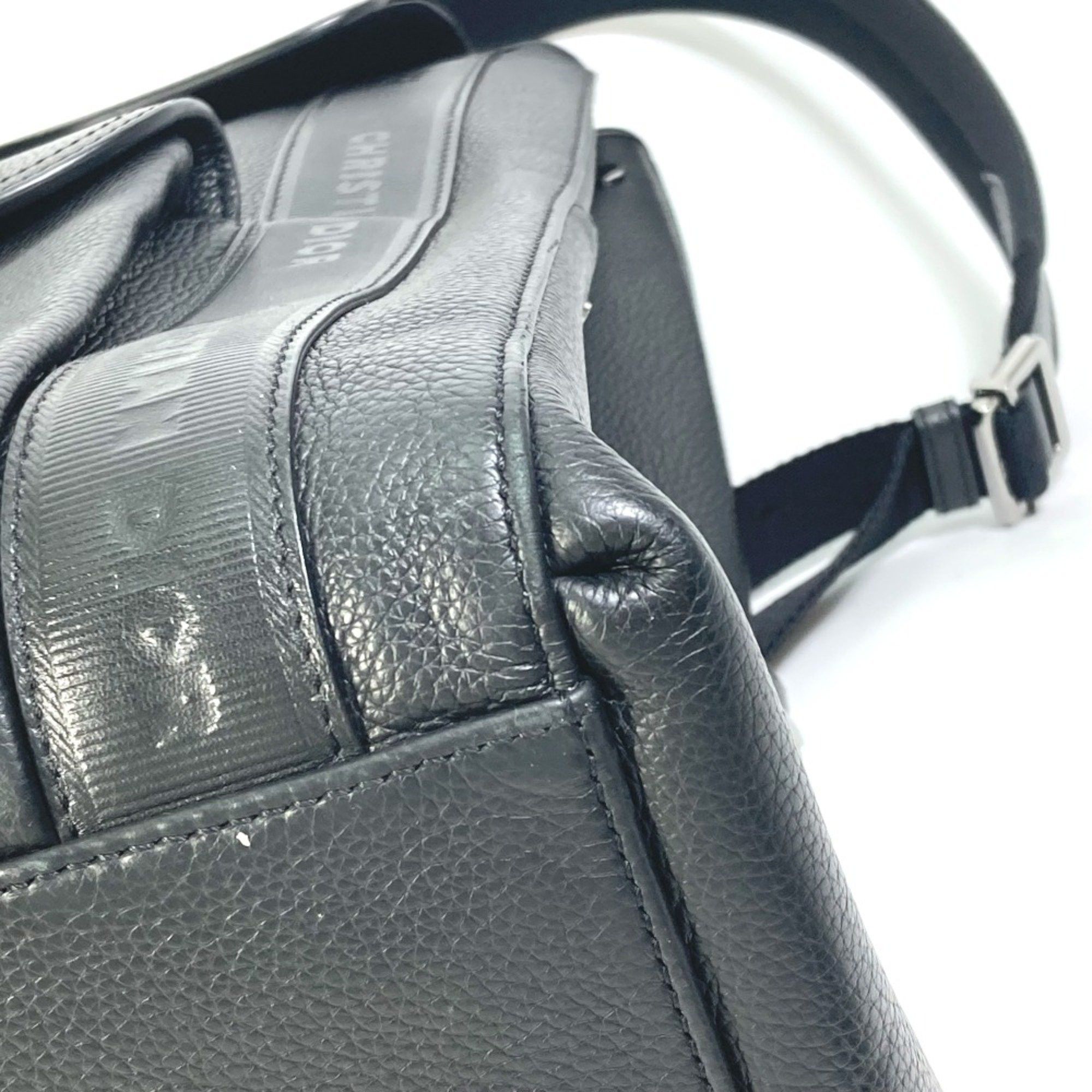 Dior CHRISTIAN DIOR 1ADBA143SSE Bag Backpack Black Size ONE SIZE - 6 Thumbnail