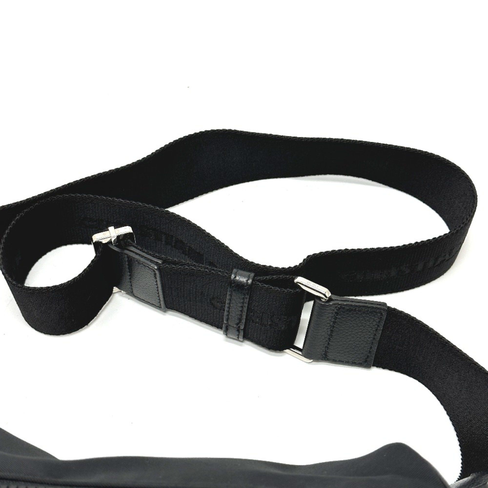 Dior CHRISTIAN DIOR Hajime Sorayama collaboration Crossbody Shoulder Bag Black Silver Size ONE SIZE - 7 Thumbnail