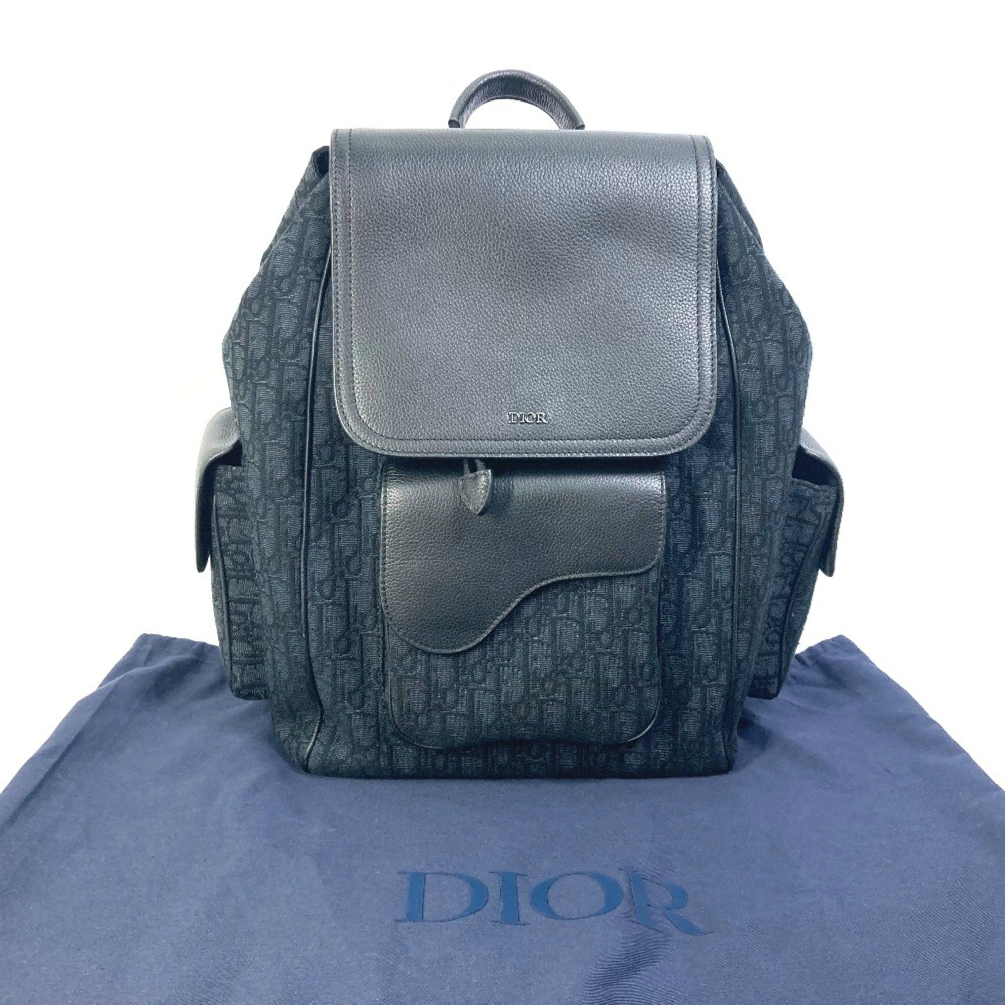 Dior CHRISTIAN DIOR 1ADBA161YKS 23SS backpack bag Backpack Navy Black Size ONE SIZE - 5 Thumbnail
