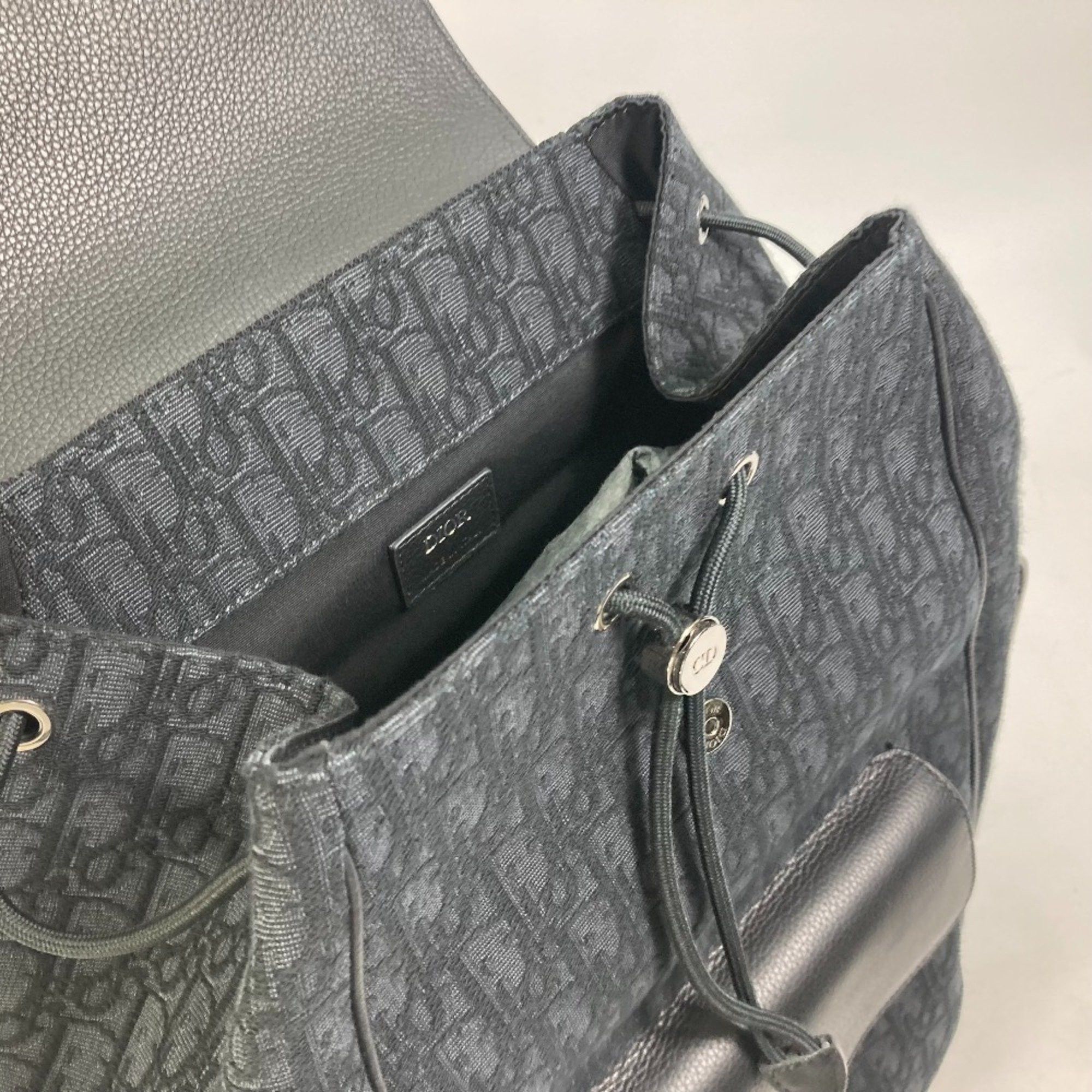 Dior CHRISTIAN DIOR 1ADBA161YKS 23SS backpack bag Backpack Navy Black Size ONE SIZE - 7 Thumbnail