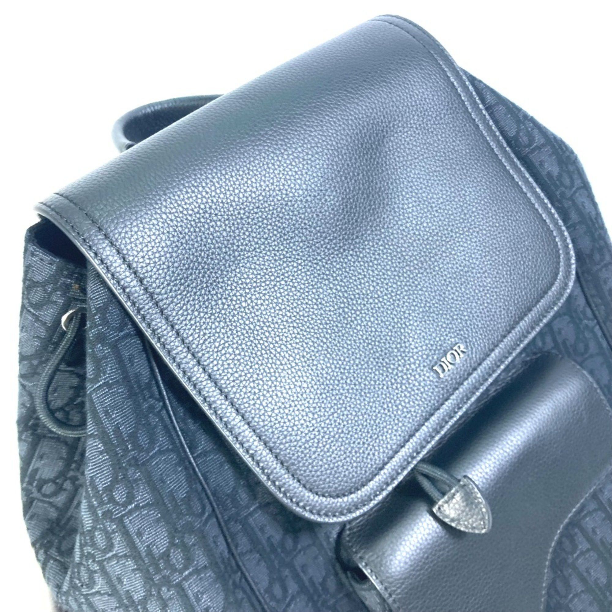 Dior CHRISTIAN DIOR 1ADBA161YKS 23SS backpack bag Backpack Navy Black Size ONE SIZE - 6 Thumbnail