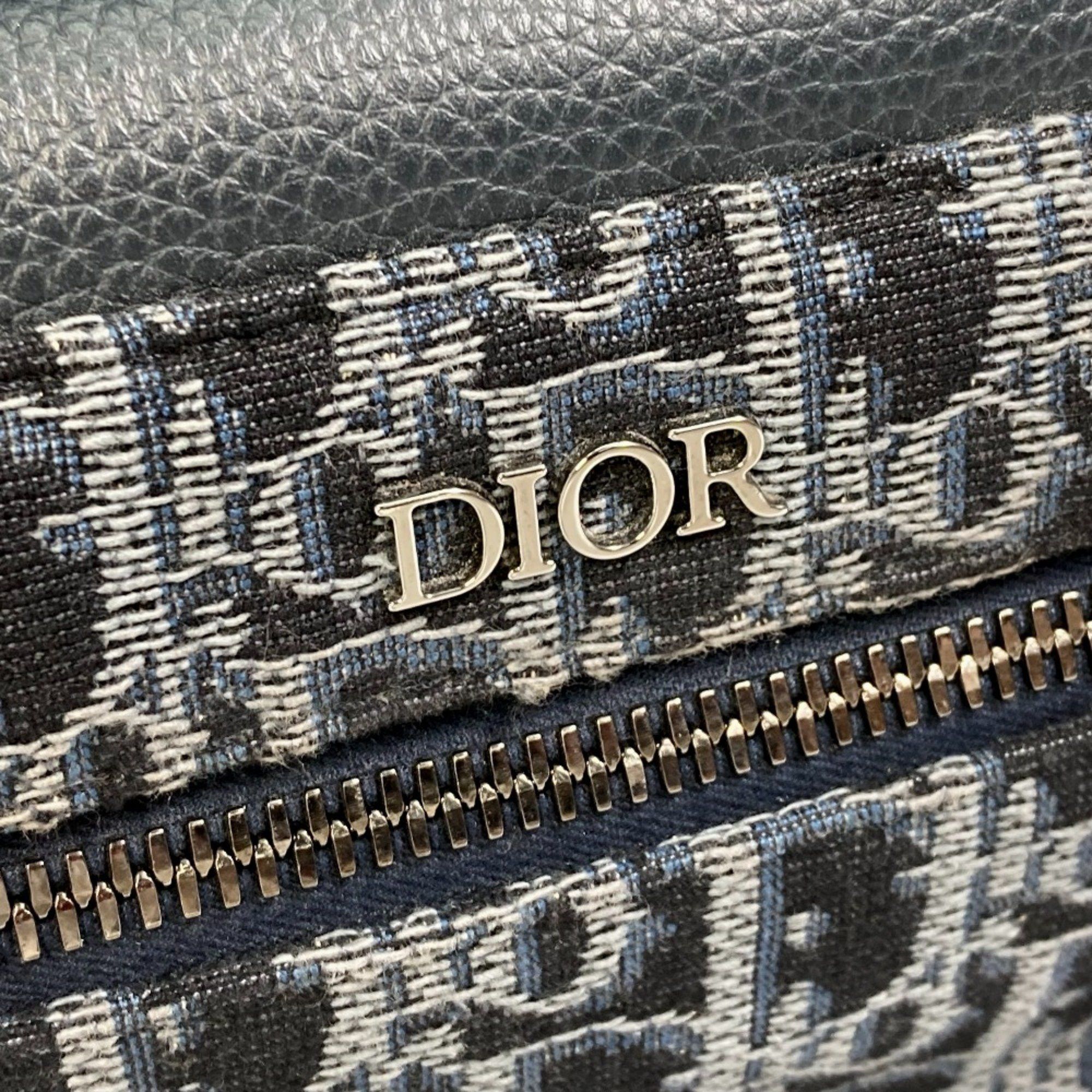 Dior CHRISTIAN DIOR Trotter Oblique Backpack Backpack Navy Size ONE SIZE - 9 Thumbnail
