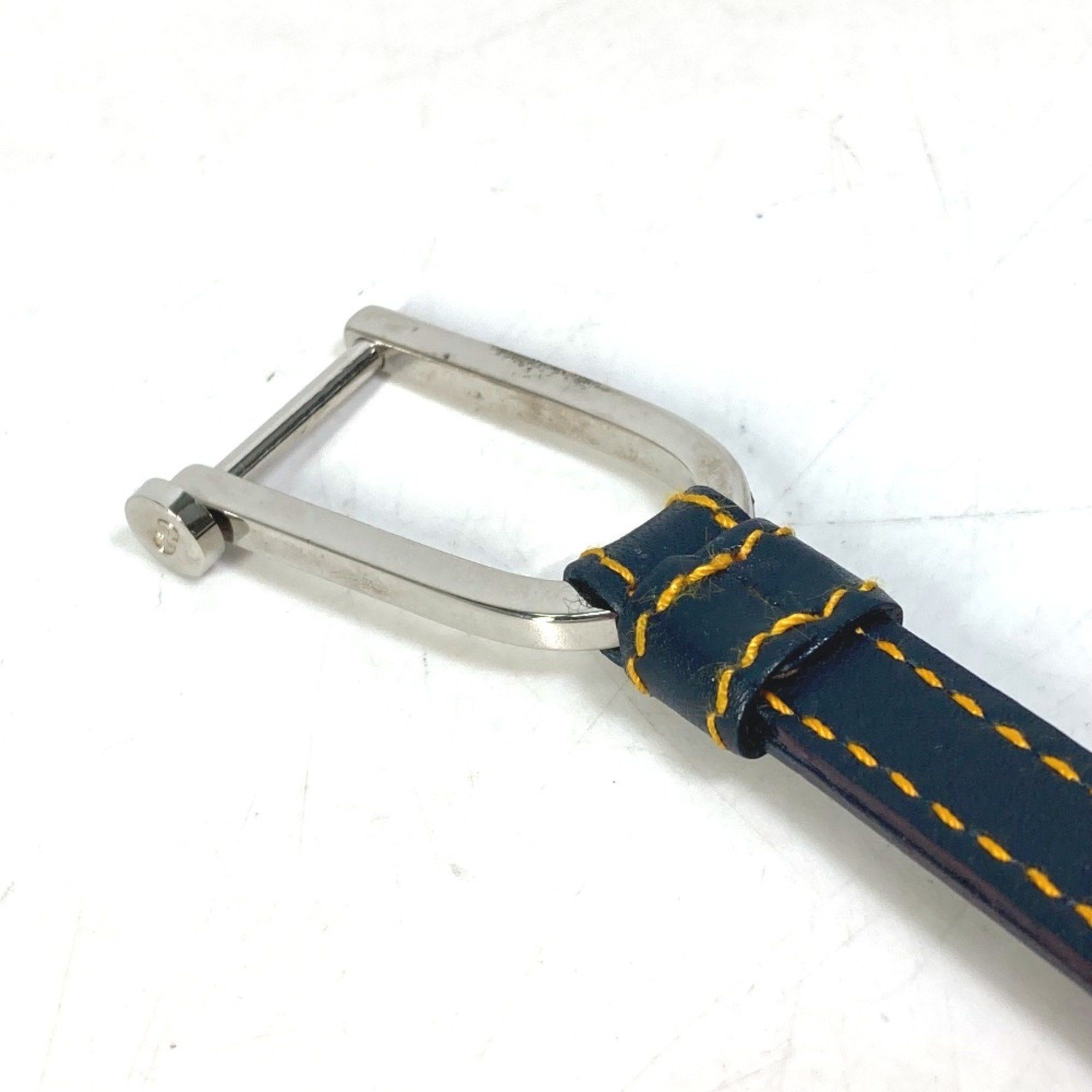 Dior CHRISTIAN DIOR Trotter Key Holder Bag Charm Key Ring charm Navy Size ONE SIZE - 7 Thumbnail