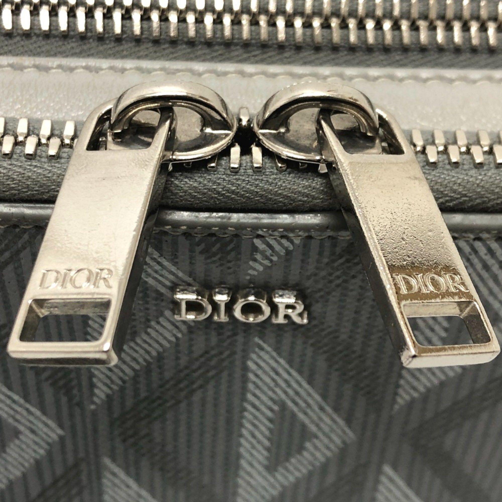 Dior CHRISTIAN DIOR 2ESBC119DCO Pochette bag shawl Crossbody Shoulder Bag gray SilverHardware Size ONE SIZE - 7 Thumbnail