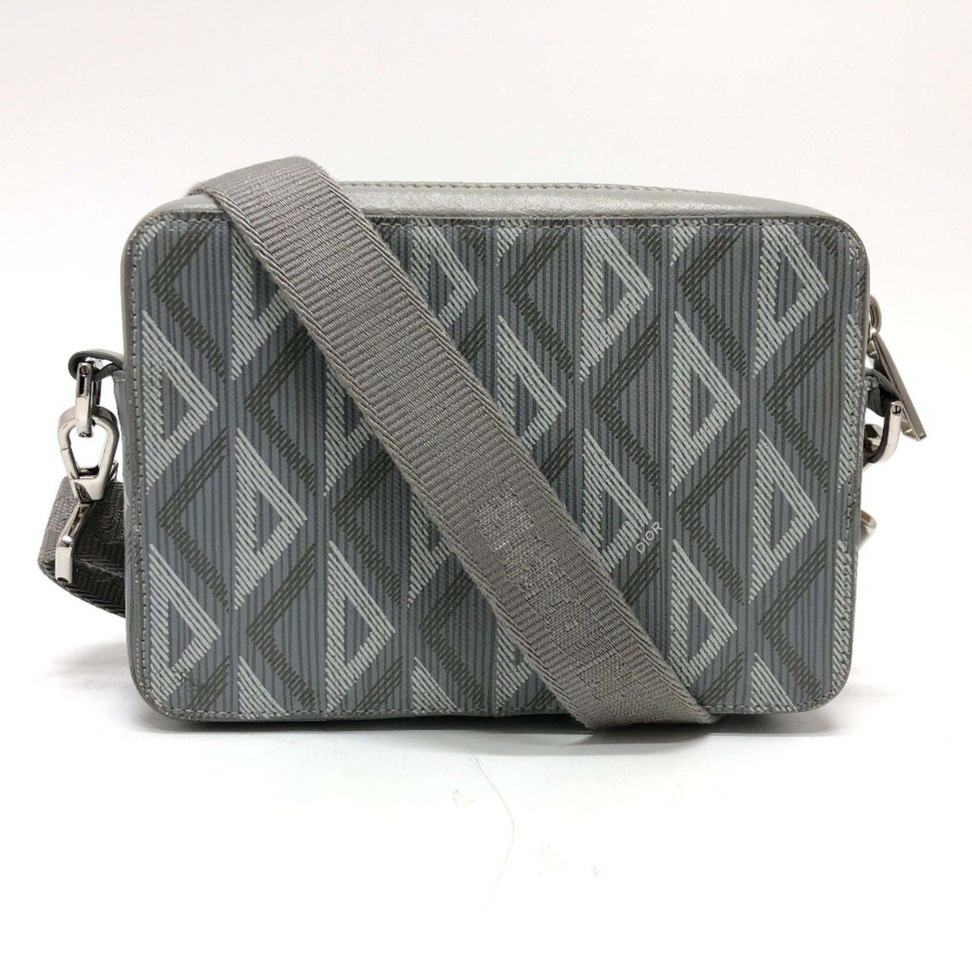 Dior CHRISTIAN DIOR 2ESBC119DCO Pochette bag shawl Crossbody Shoulder Bag gray SilverHardware Size ONE SIZE - 2 Thumbnail