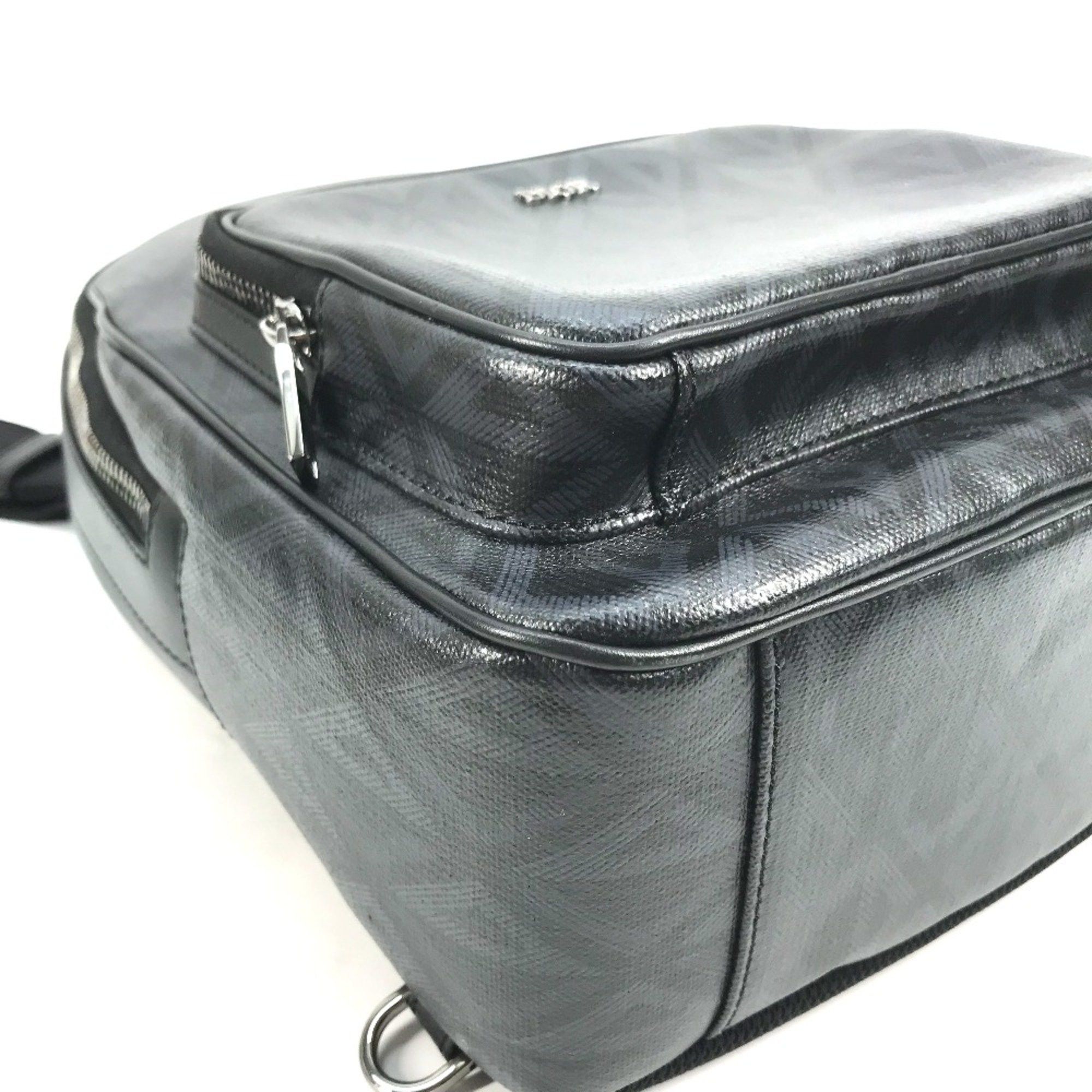 Dior CHRISTIAN DIOR 1ESBO038CDP_H43E CD Diamond Cross Shoulder Bag body bag Black Navy Based Size ONE SIZE - 6 Thumbnail