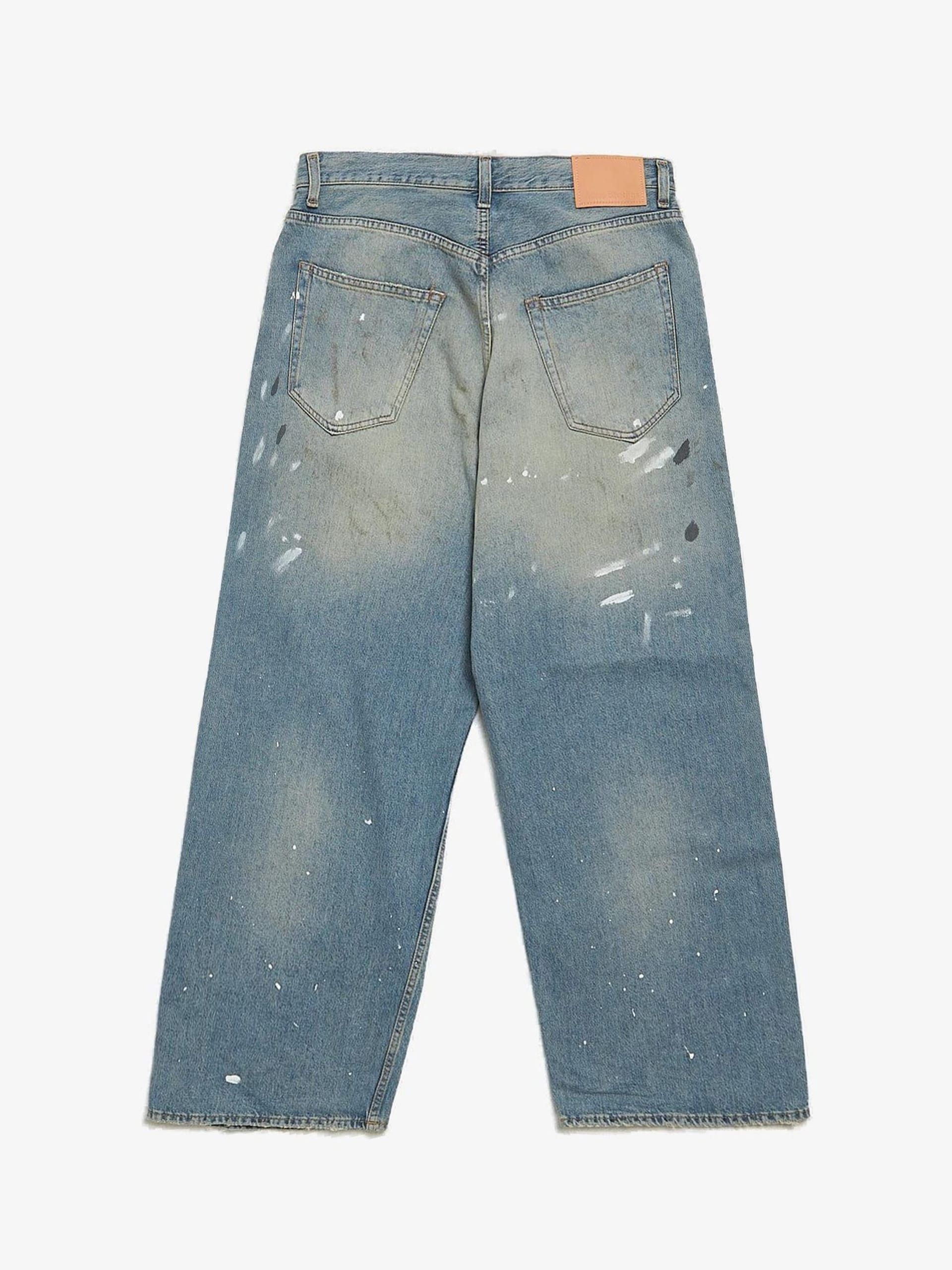 Acne Studios Blue Painter Wide Denim Size US 34 / EU 50 - 2 Thumbnail