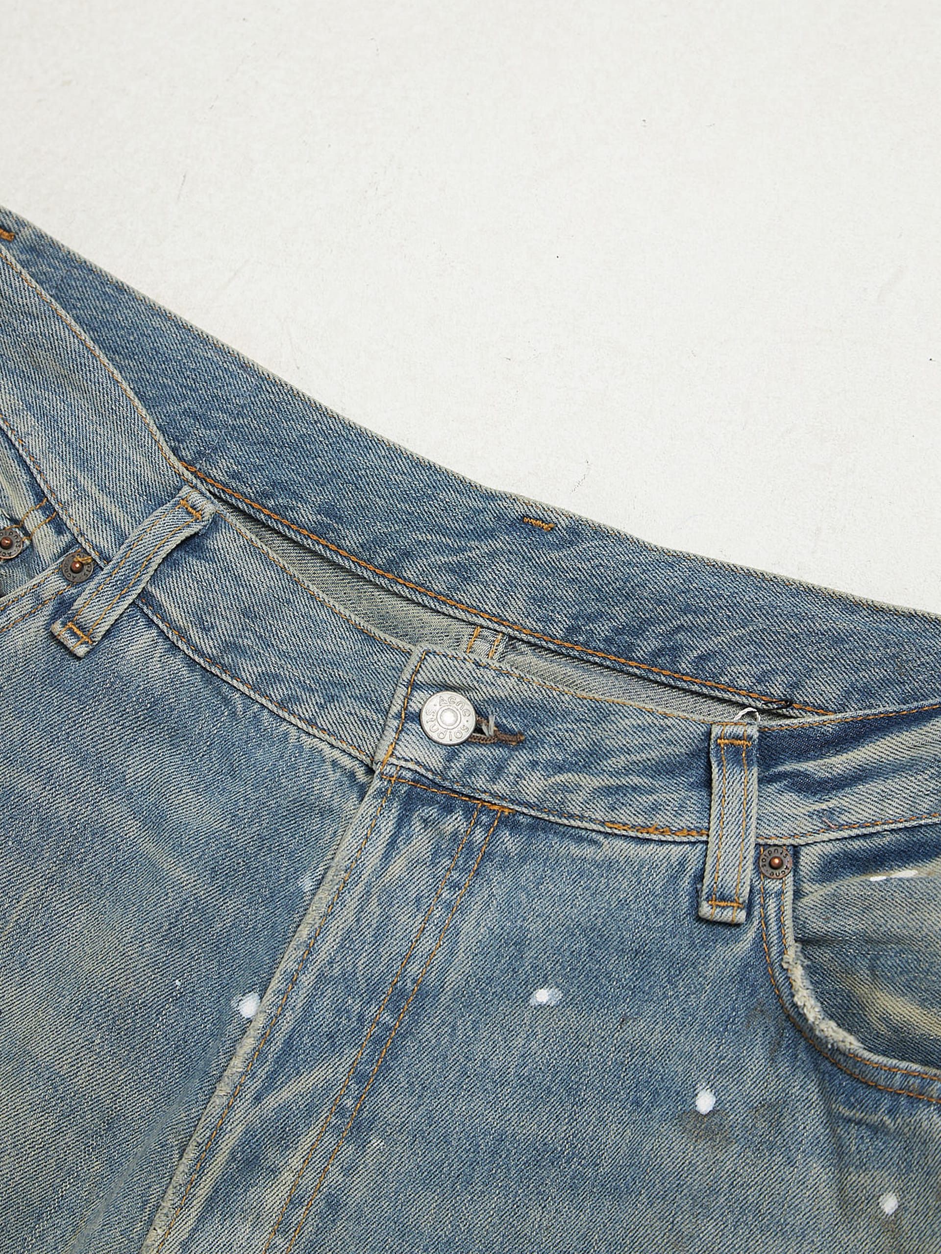 Acne Studios Blue Painter Wide Denim Size US 34 / EU 50 - 3 Thumbnail