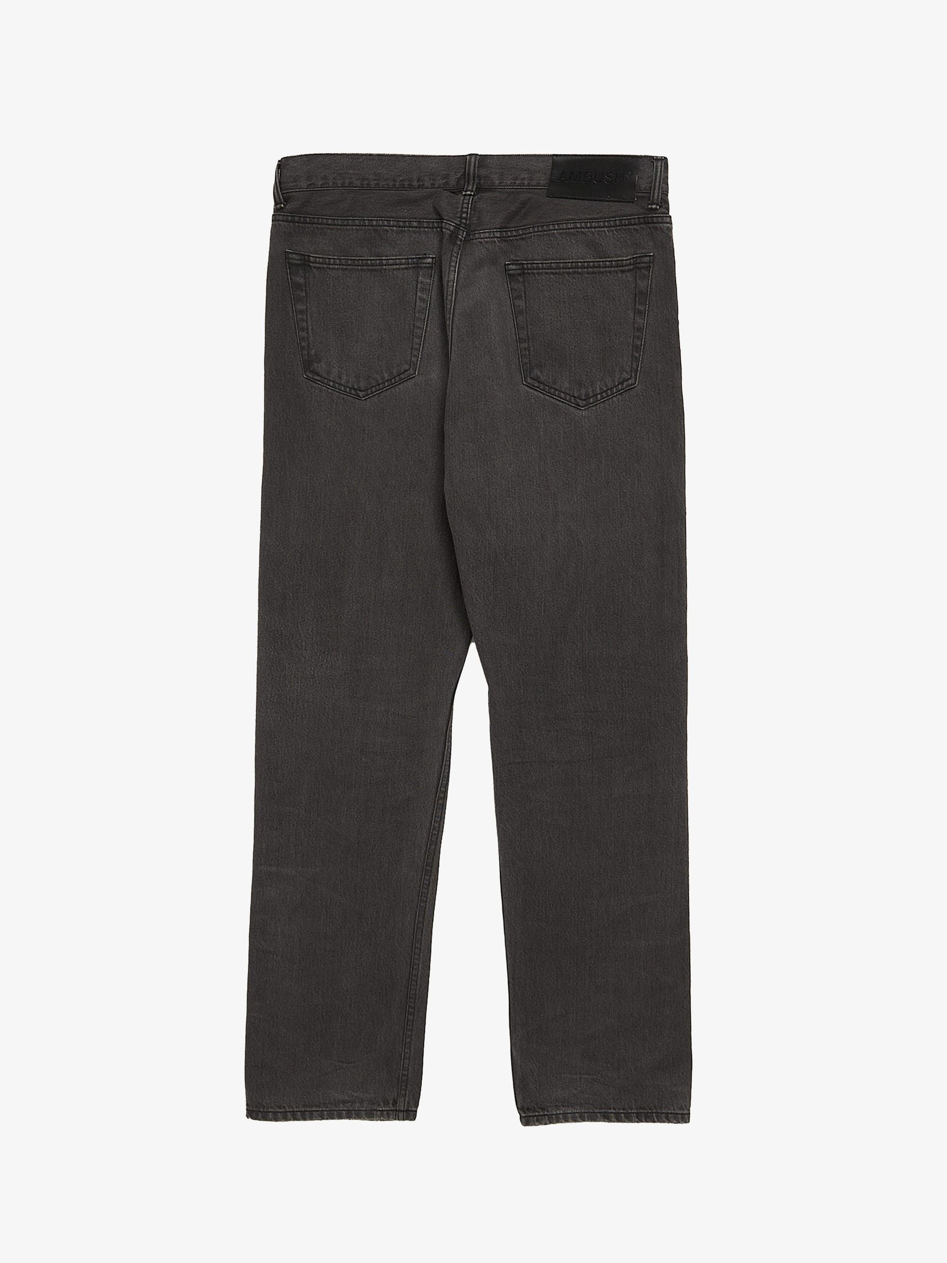 Ambush Design Gray Washed Cotton Jeans Size US 33 - 2 Thumbnail