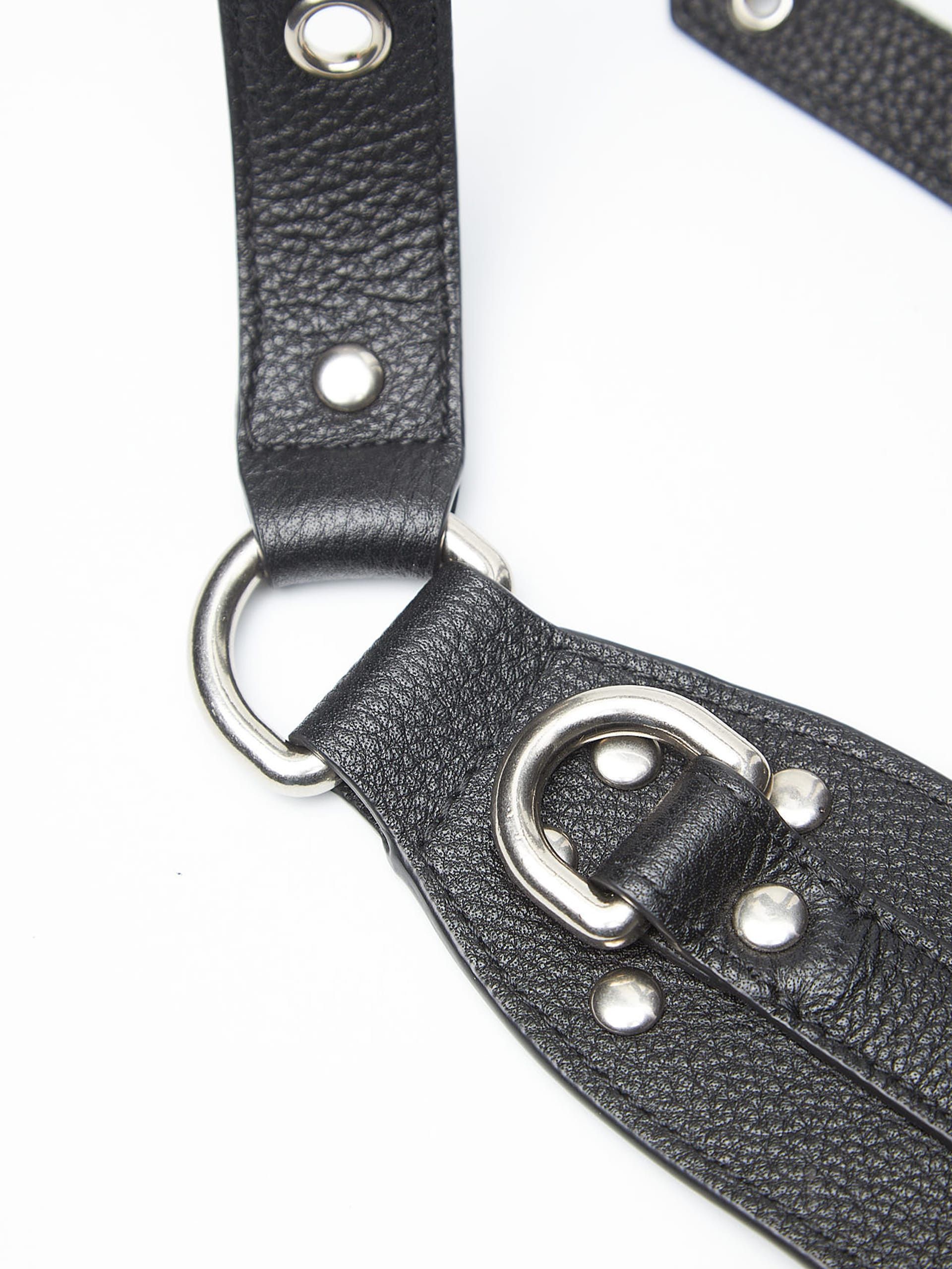 Balenciaga Black Medium Emo Bucket Leather Bag Size ONE SIZE - 5 Thumbnail