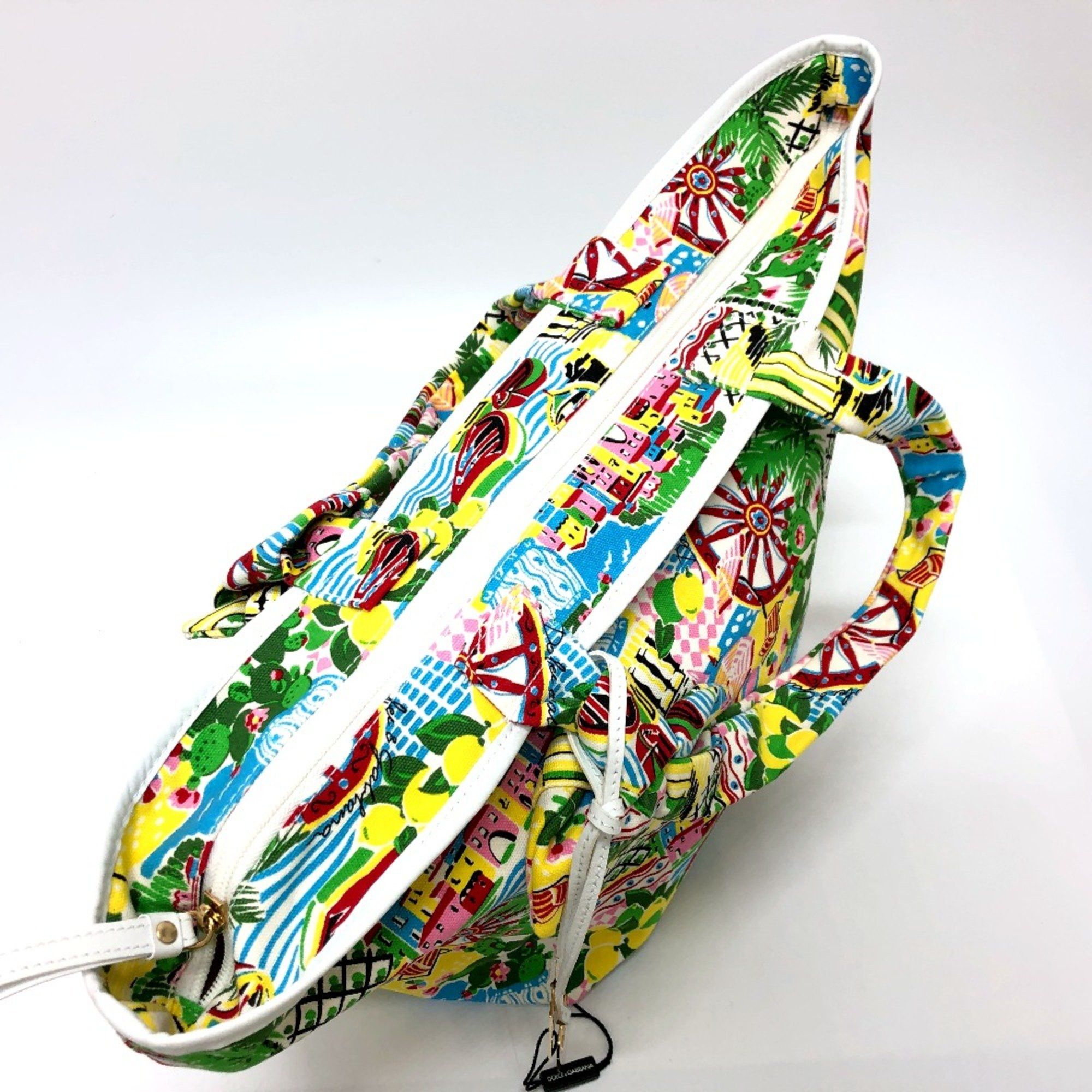 Dolce & Gabbana DOLCE&GABBANA Dorgava Bag Tote Bag Multicolore Gold Size ONE SIZE - 8 Thumbnail