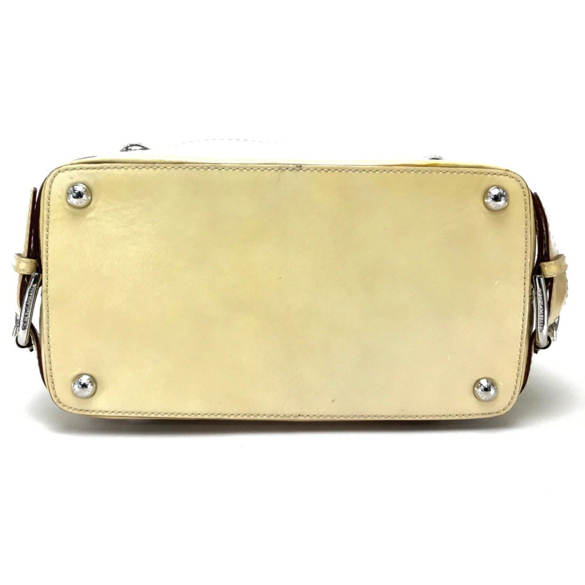 Dolce & Gabbana DOLCE&GABBANA Quilted Bag ChainShoulder Bag Shoulder Bag Beige Size ONE SIZE - 3 Thumbnail