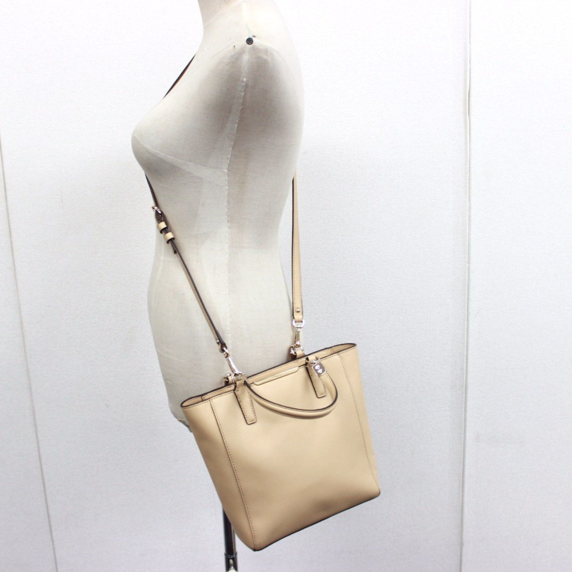 Coach coach 29001 Madison Mini Bag 2WAY bag Hand Bag Beige Size ONE SIZE - 7 Thumbnail