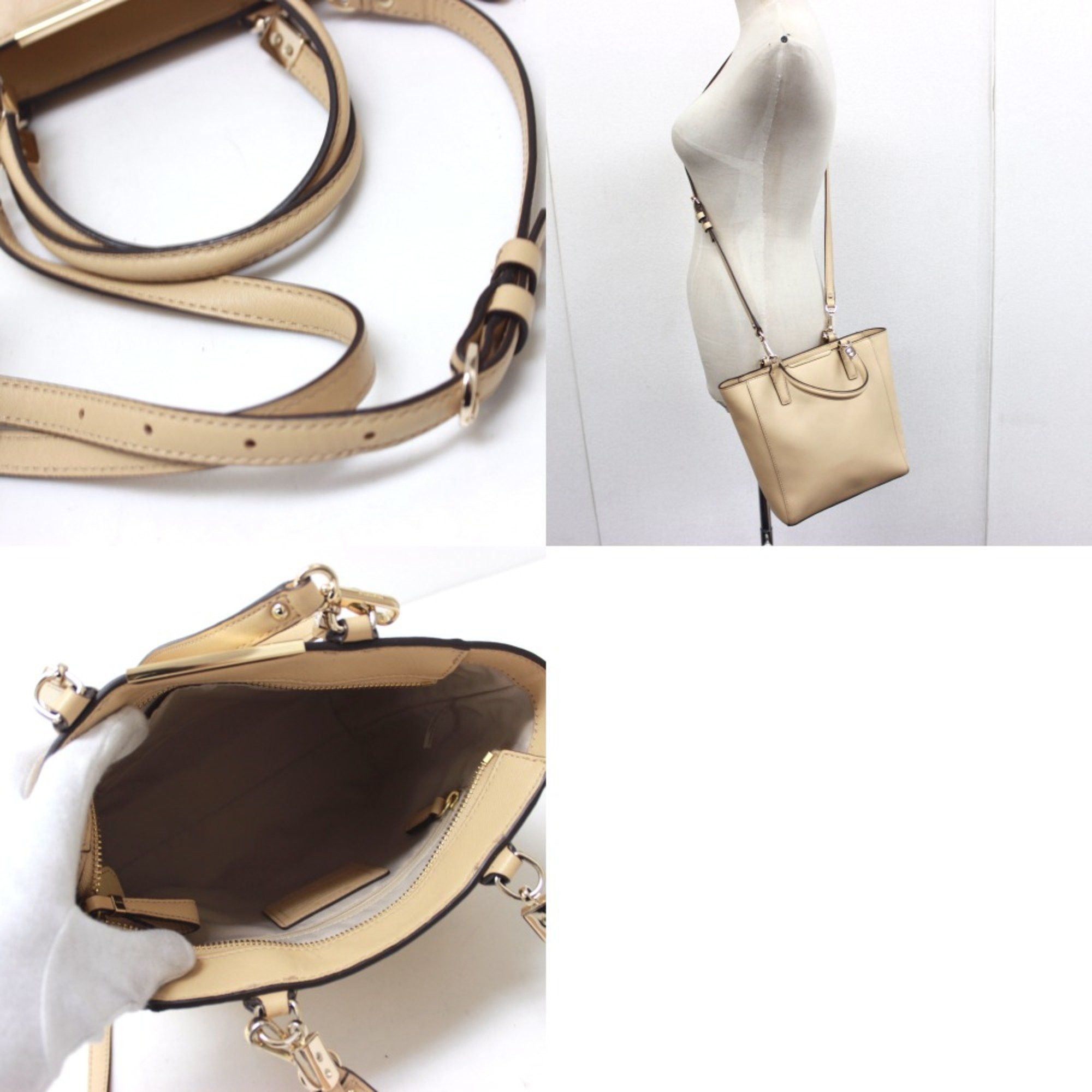 Coach coach 29001 Madison Mini Bag 2WAY bag Hand Bag Beige Size ONE SIZE - 9 Thumbnail