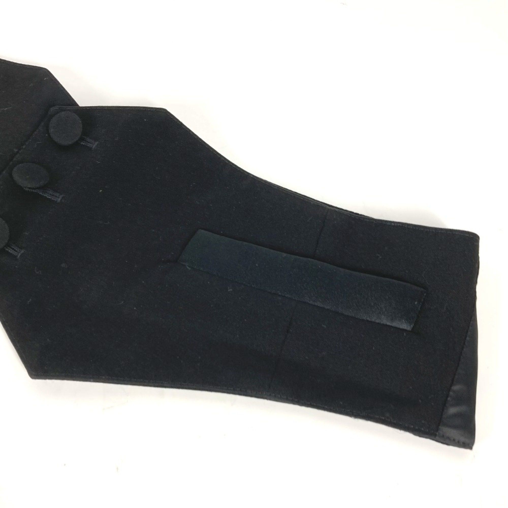 Dior CHRISTIAN DIOR 2 button Accessories belt Black Size ONE SIZE - 5 Thumbnail