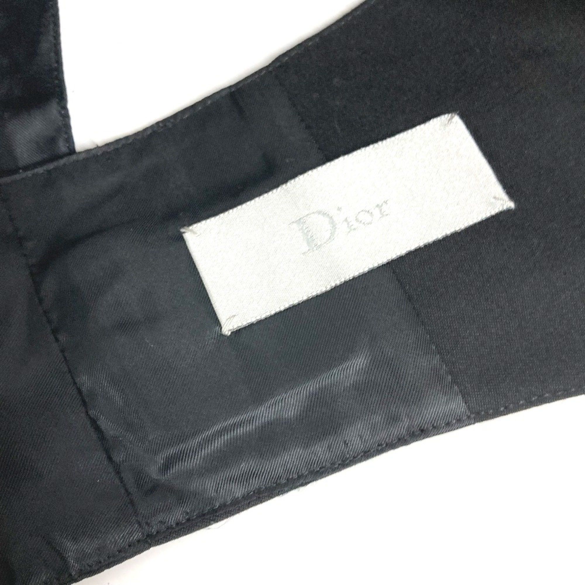 Dior CHRISTIAN DIOR 2 button Accessories belt Black Size ONE SIZE - 3 Thumbnail