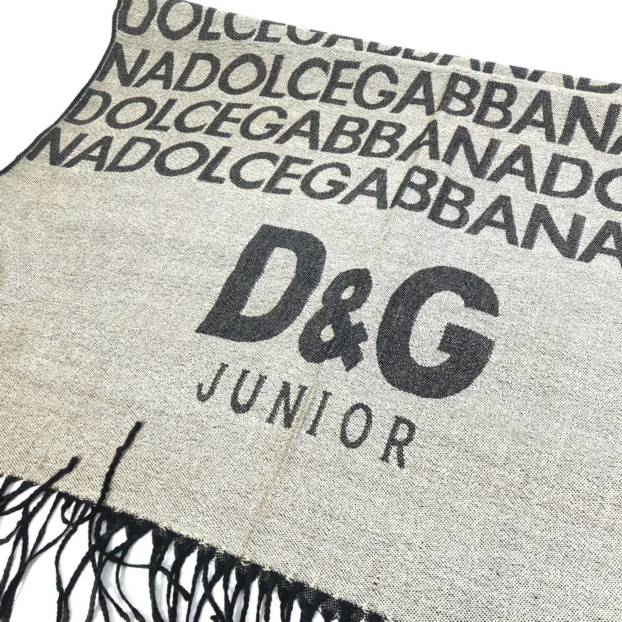 Dolce & Gabbana Dolce & Gabbana Junior fringe Scarf Black Size ONE SIZE - 4 Thumbnail