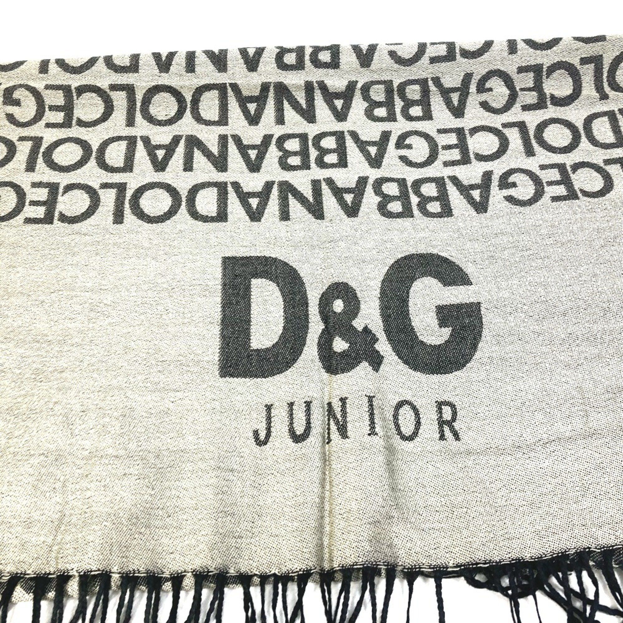 Dolce & Gabbana Dolce & Gabbana Junior fringe Scarf Black Size ONE SIZE - 2 Thumbnail