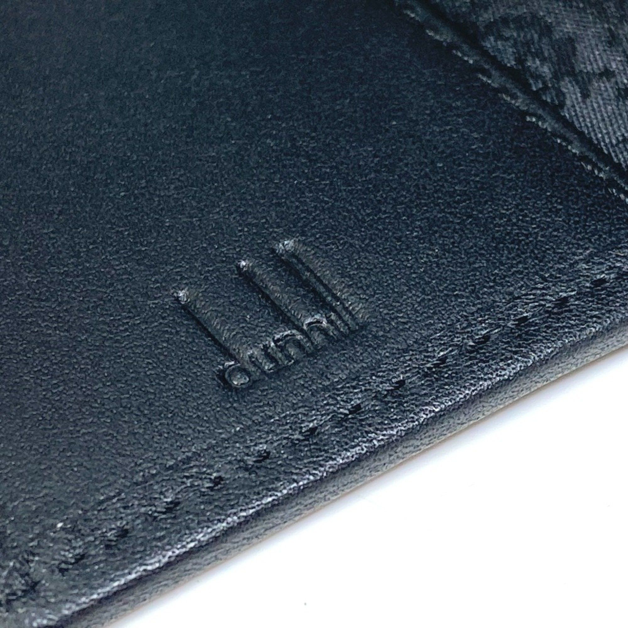 Alfred Dunhill Dunhill 6-Ring Trifold Key Case Black x Gray Based Size ONE SIZE - 14 Thumbnail