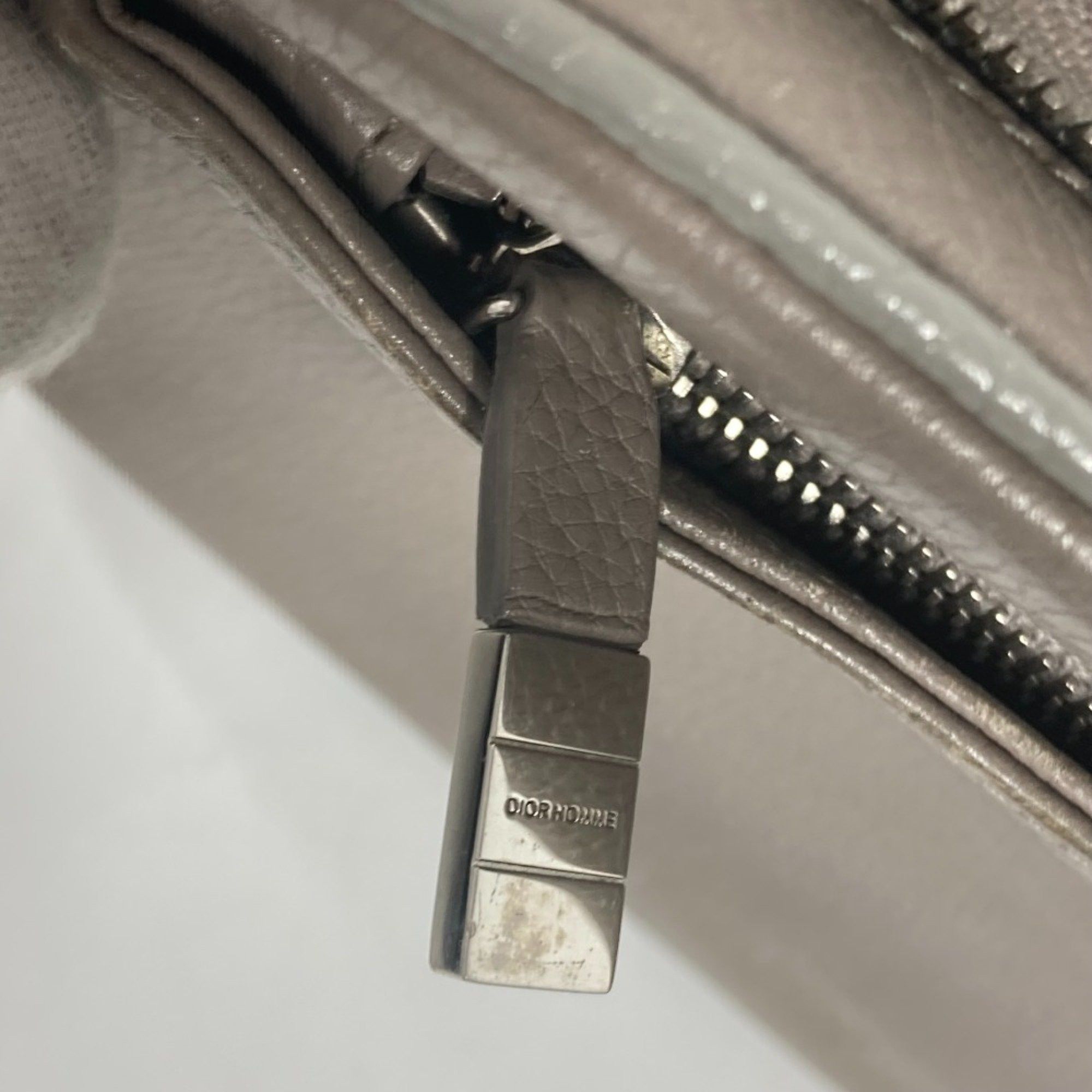 Dior CHRISTIAN DIOR Pouch With strap Cluch Bag gray Size ONE SIZE - 7 Thumbnail