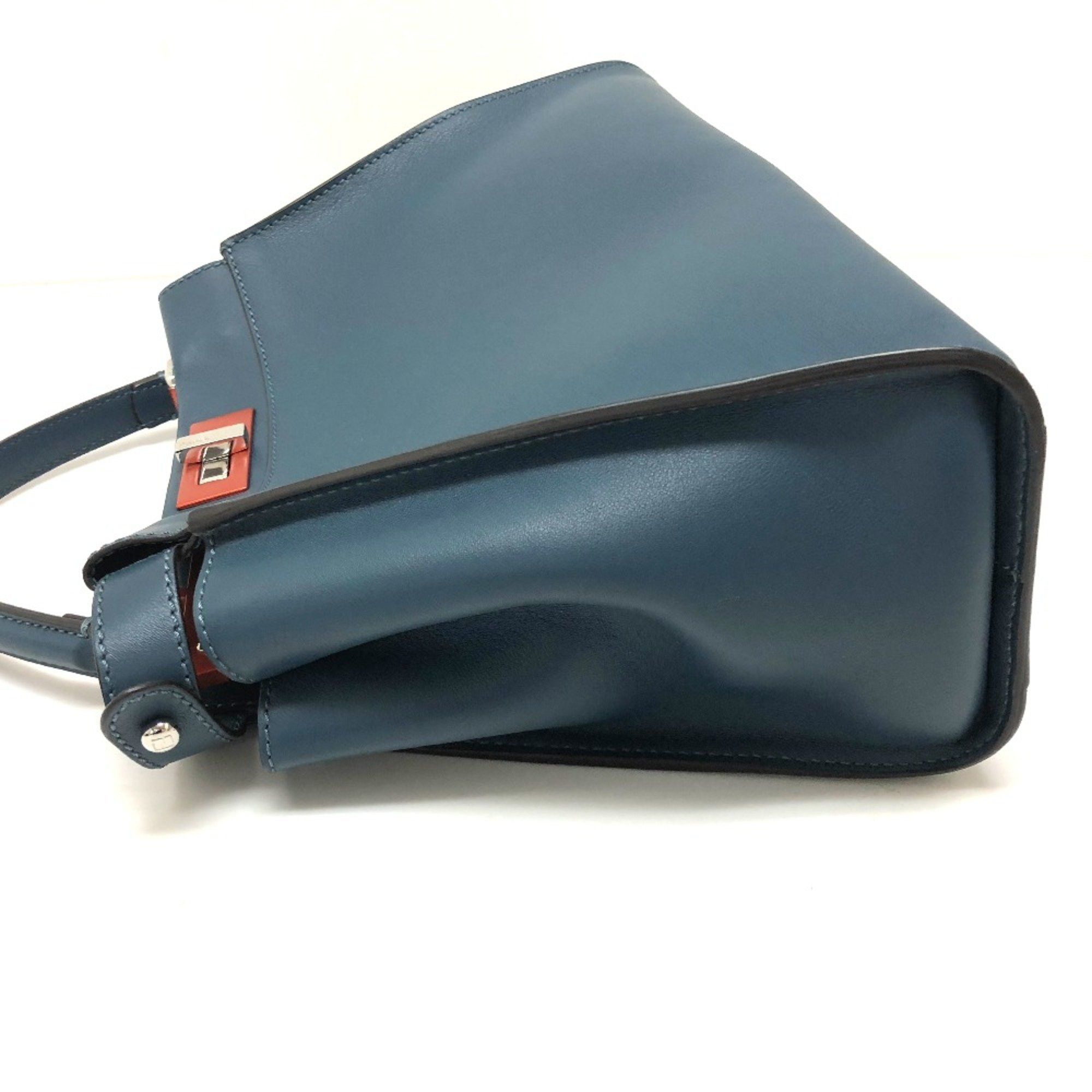 Fendi Fendi 8BN290 Bag Shoulder Bag Hand Bag blue Size ONE SIZE - 7 Thumbnail