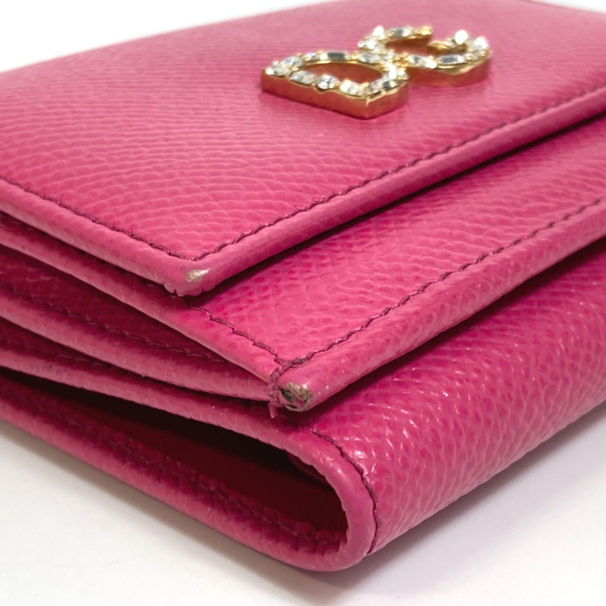 Dolce & Gabbana DOLCE&GABBANA Dorgava Compact wallet Trifold wallet pink Size ONE SIZE - 14 Thumbnail