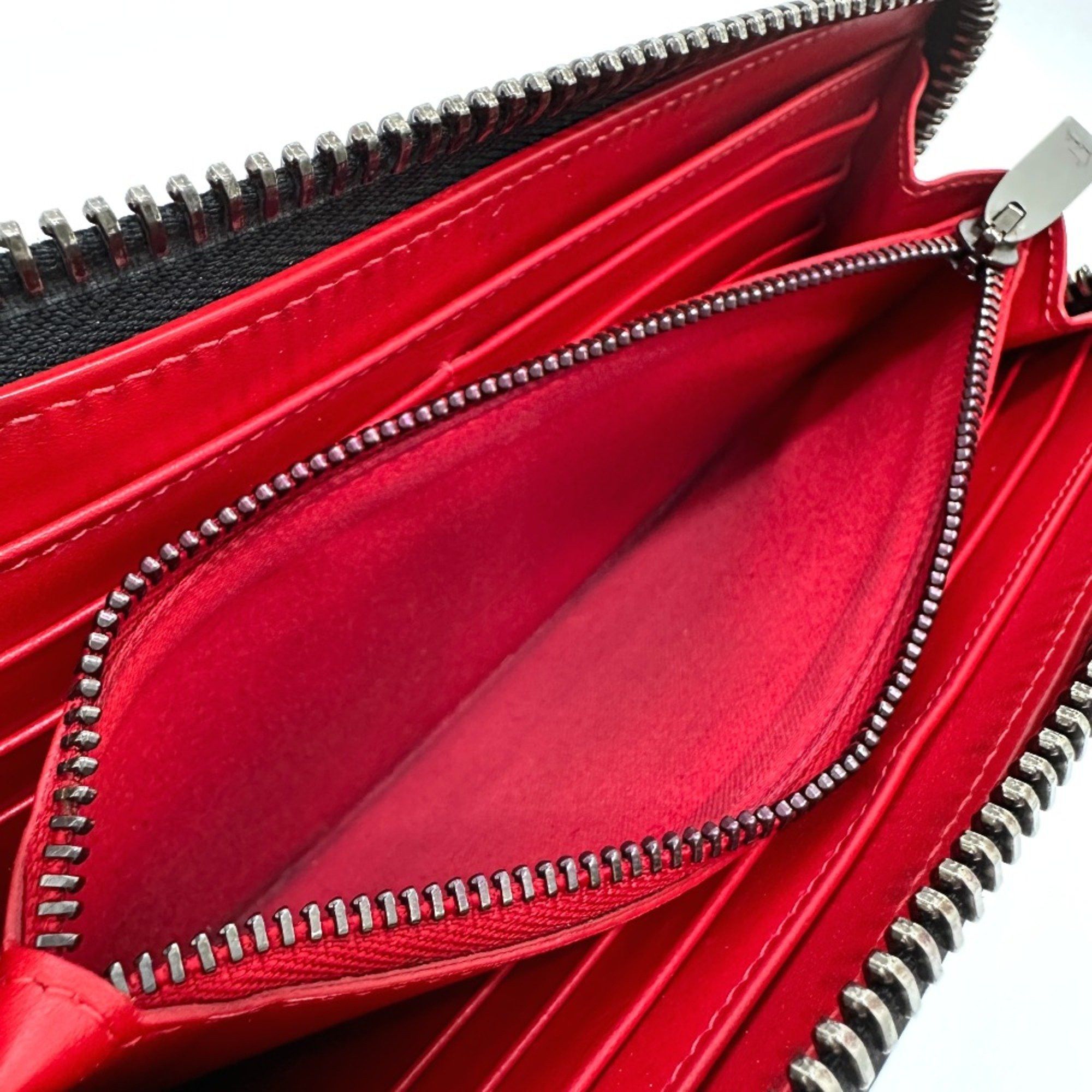 Christian Louboutin Christian Louboutin Panettone Zip Around Long Wallet Black Size ONE SIZE - 9 Thumbnail