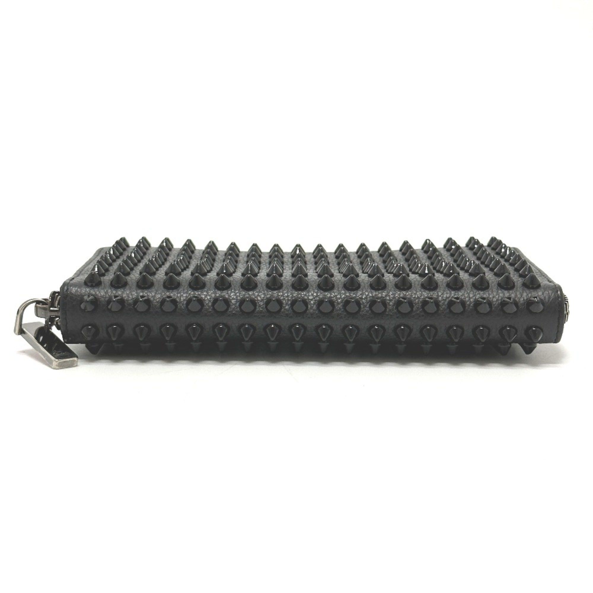 Christian Louboutin Christian Louboutin Panettone Zip Around Long Wallet Black Size ONE SIZE - 3 Thumbnail