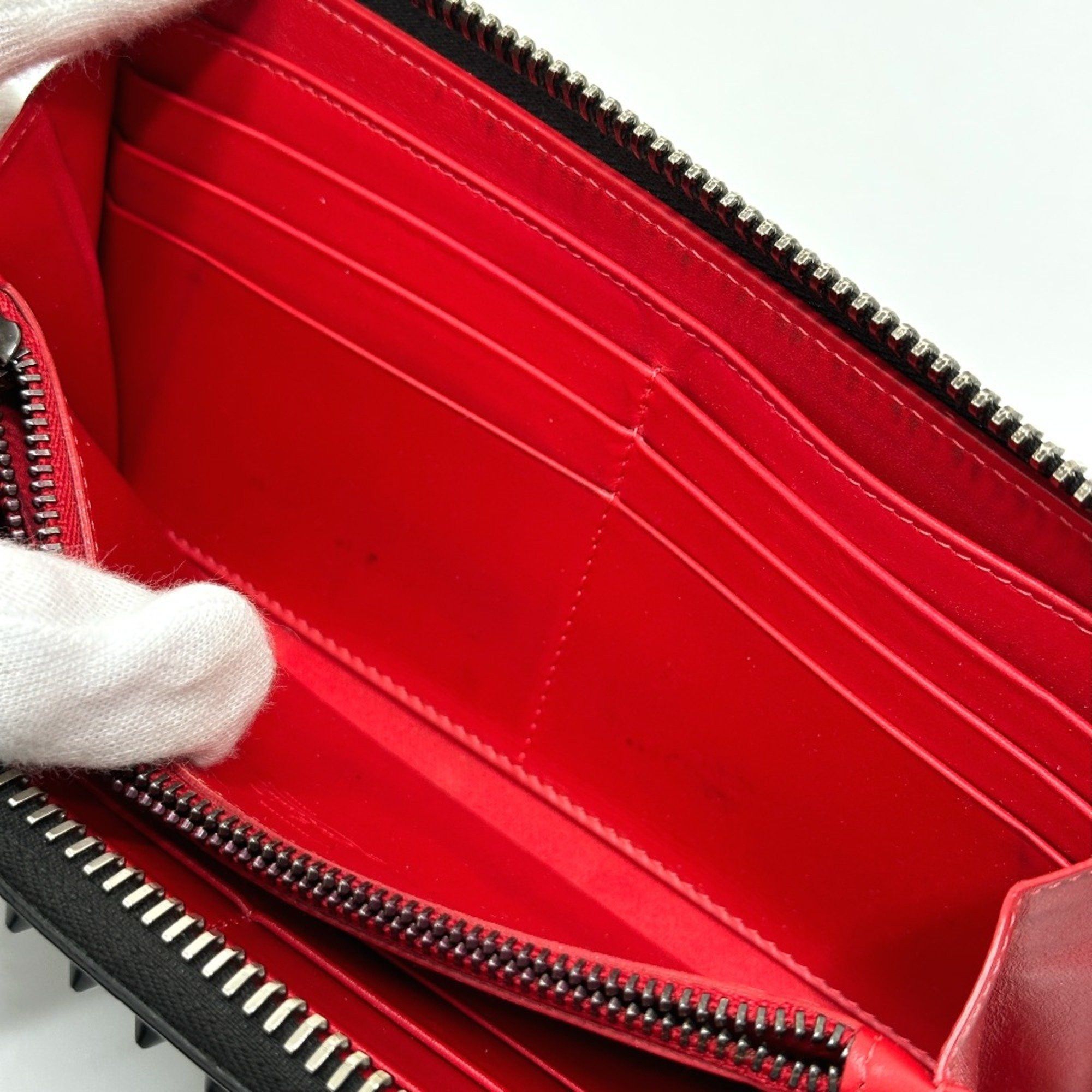 Christian Louboutin Christian Louboutin Panettone Zip Around Long Wallet Black Size ONE SIZE - 11 Thumbnail