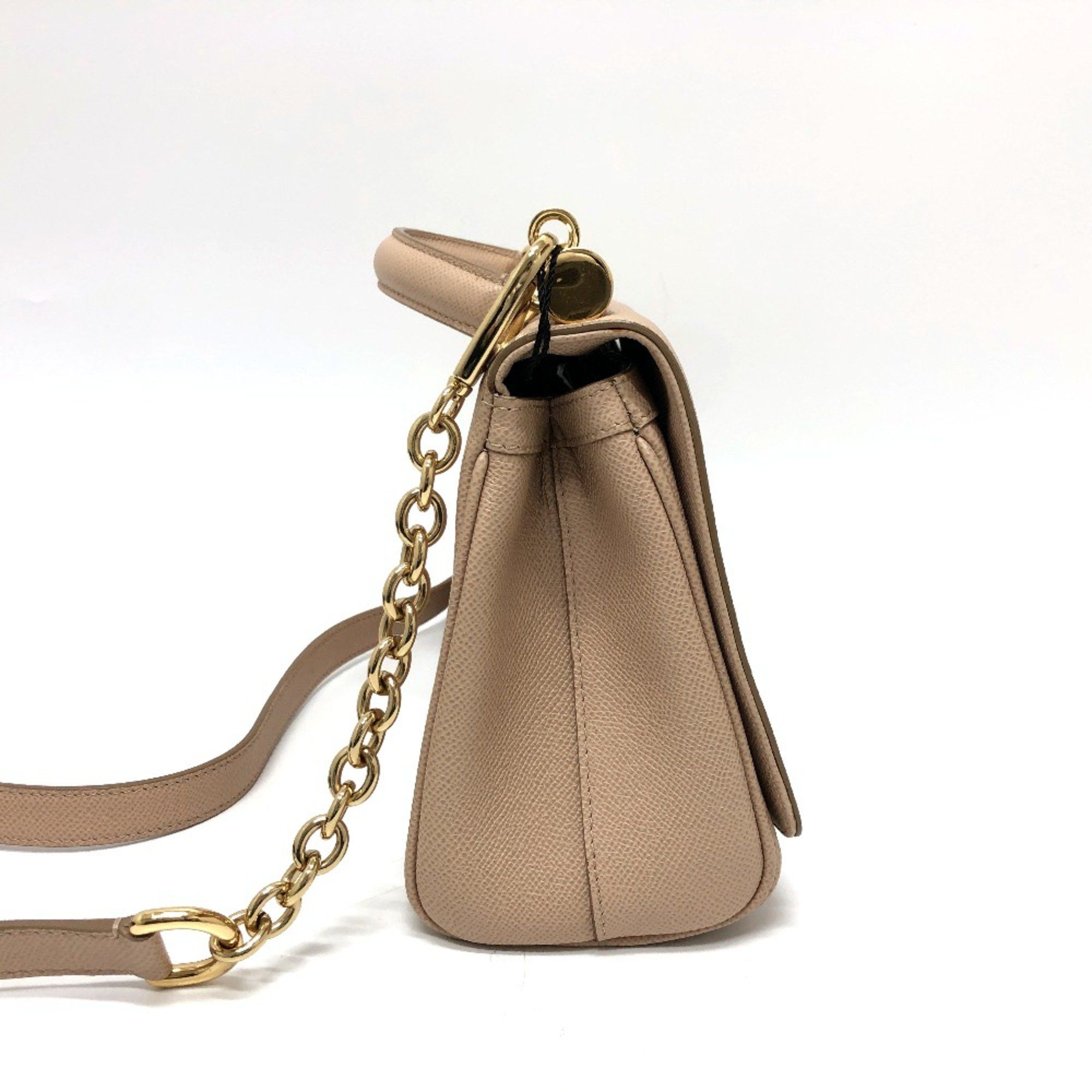 Dolce & Gabbana DOLCE&GABBANA 2WAY bag Shoulder Bag Beige GoldHardware Size ONE SIZE - 4 Thumbnail