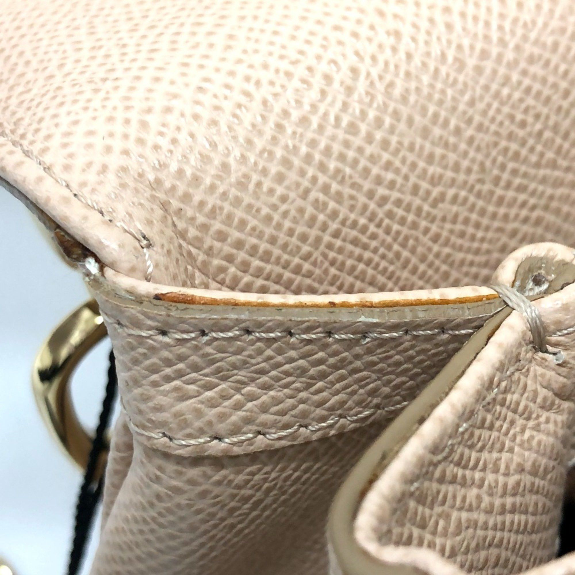 Dolce & Gabbana DOLCE&GABBANA 2WAY bag Shoulder Bag Beige GoldHardware Size ONE SIZE - 15 Thumbnail