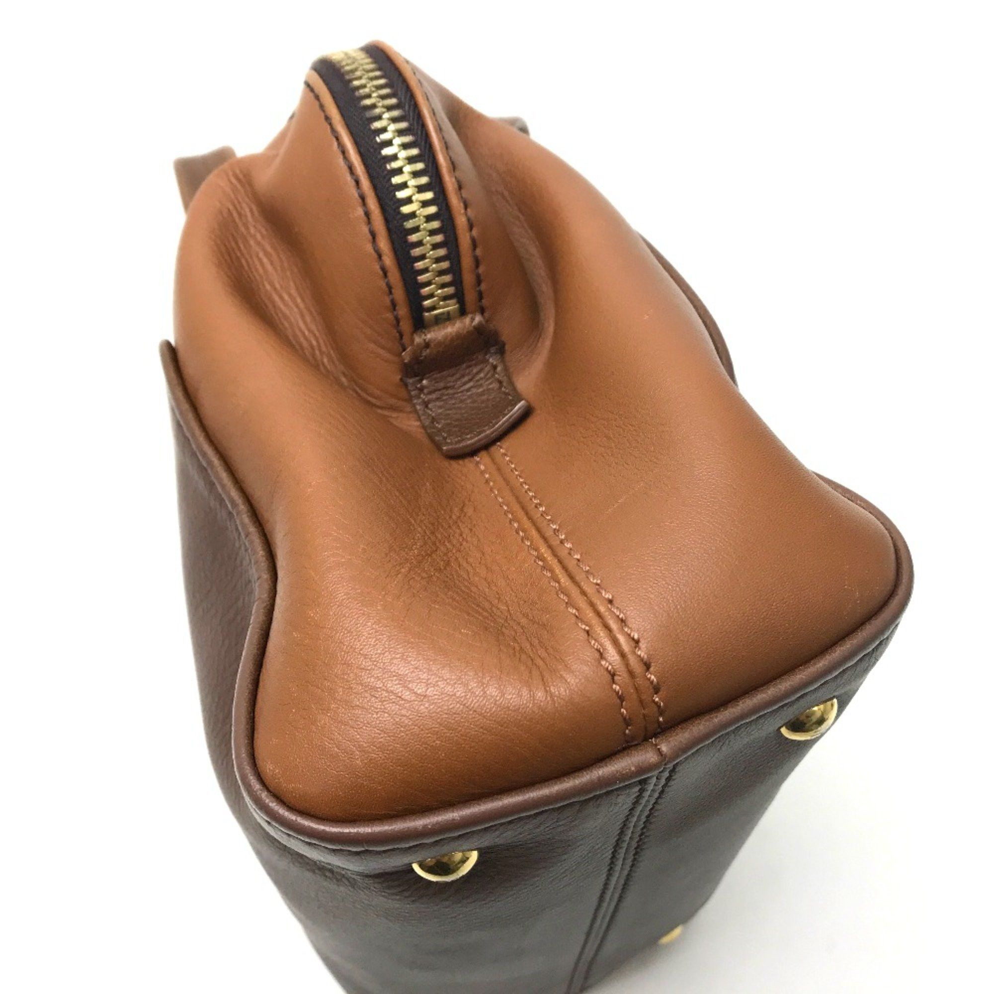 Fendi Fendi 8BL117 2WAY Shoulder Bag Hand Bag Brown Size ONE SIZE - 4 Thumbnail