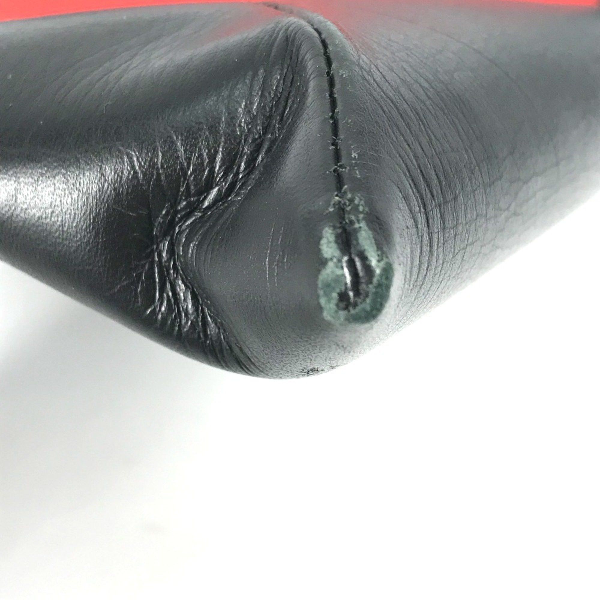 Christian Louboutin Christian Louboutin bag Clutch bag Black Red Size ONE SIZE - 7 Thumbnail