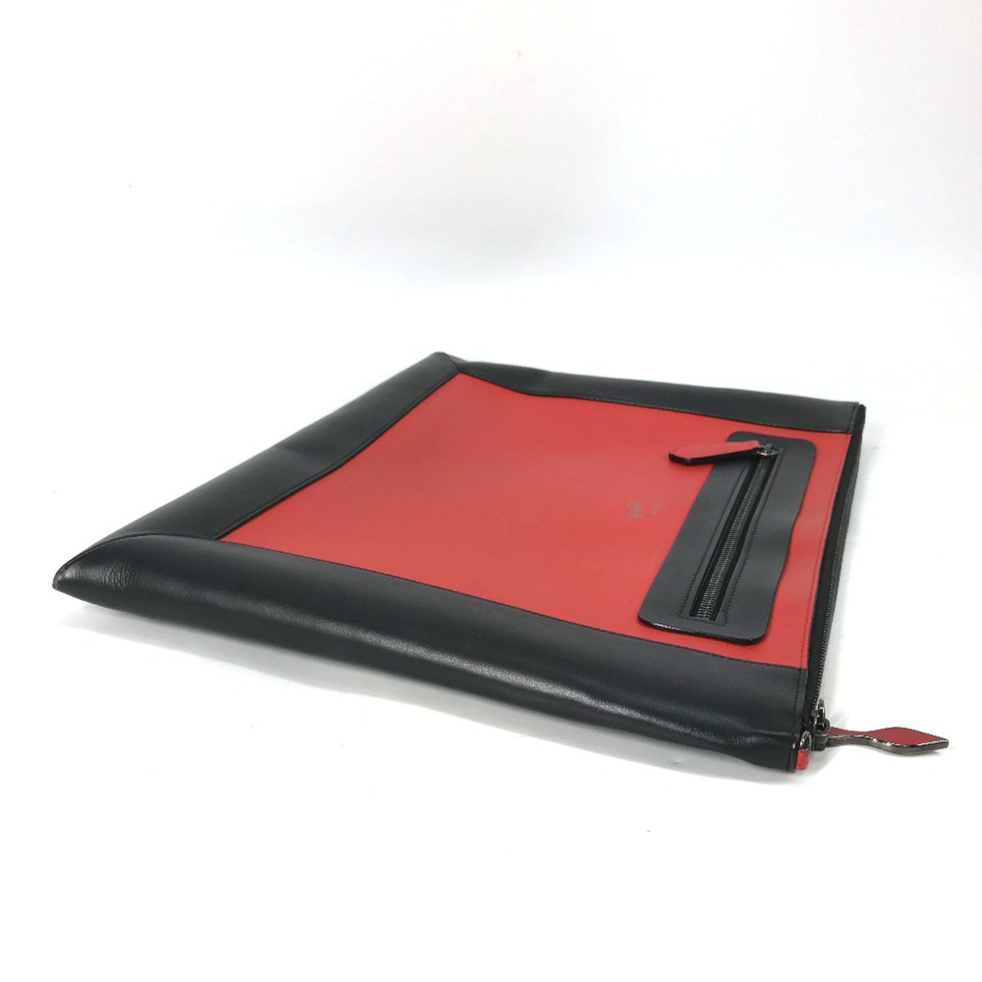 Christian Louboutin Christian Louboutin bag Clutch bag Black Red Size ONE SIZE - 5 Thumbnail