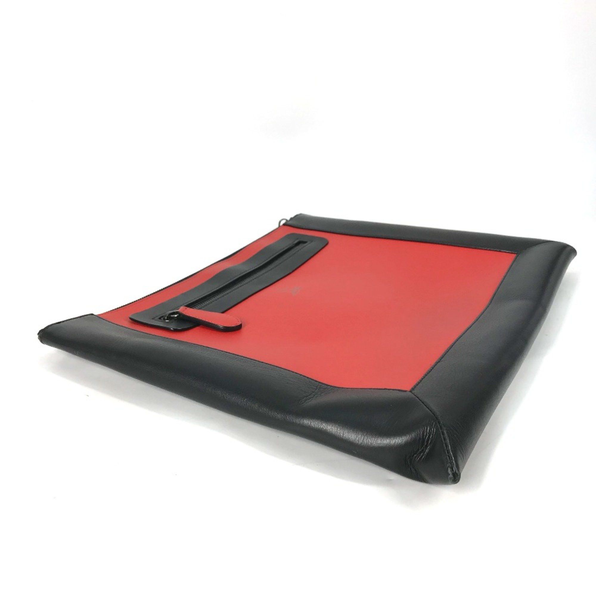 Christian Louboutin Christian Louboutin bag Clutch bag Black Red Size ONE SIZE - 6 Thumbnail